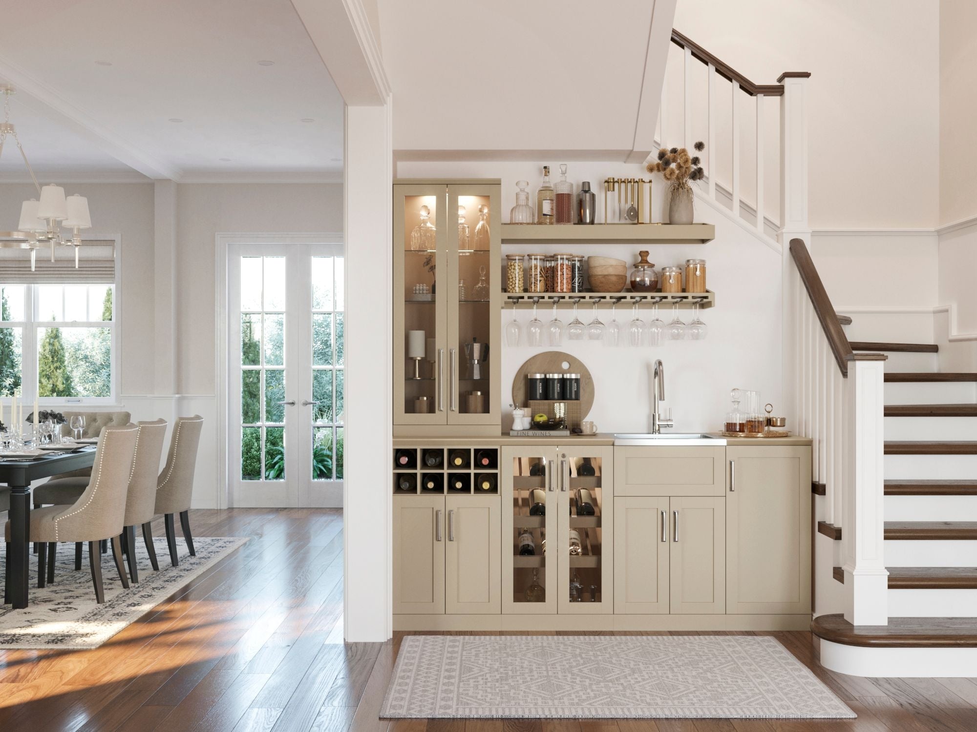 Home Bar Melamine Countertop