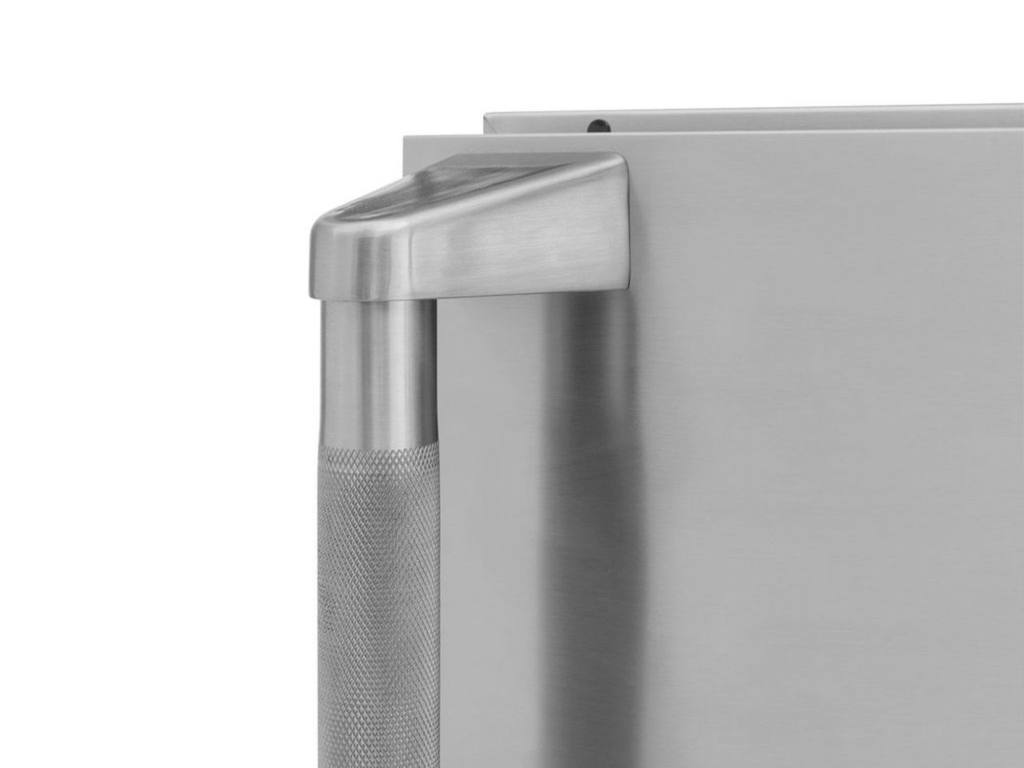 Outdoor Kitchen Stainless Steel Louvered Doors 4 Piece Cabinet Set with Sink, Bar, Grill Cabinet and Fridge