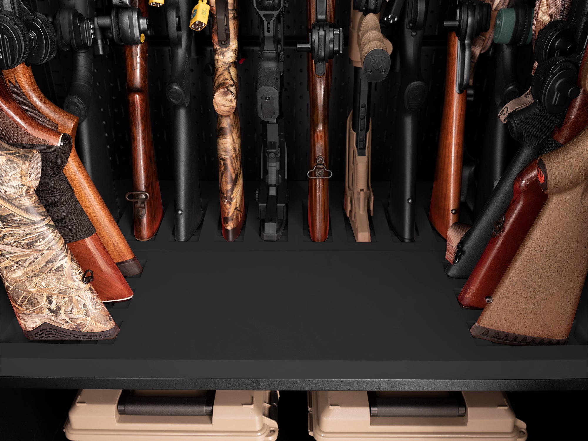 Secure Gun Cabinet Accessory - 36 in. Stock Shelf