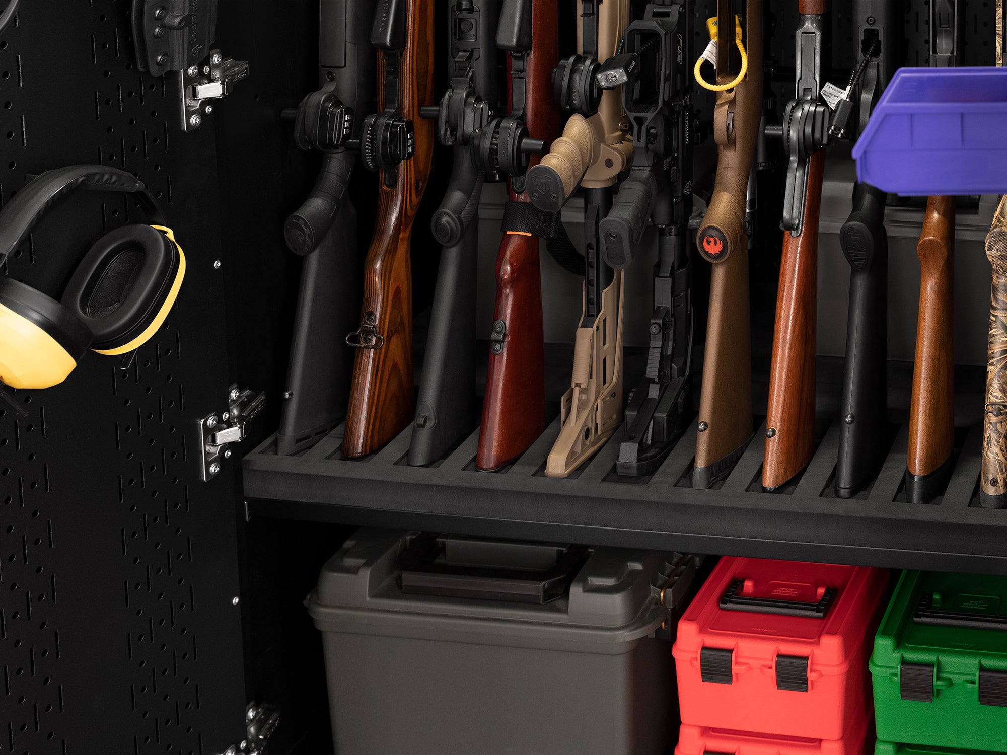 Secure Gun Cabinet Accessory - 36 in. Stock Shelf
