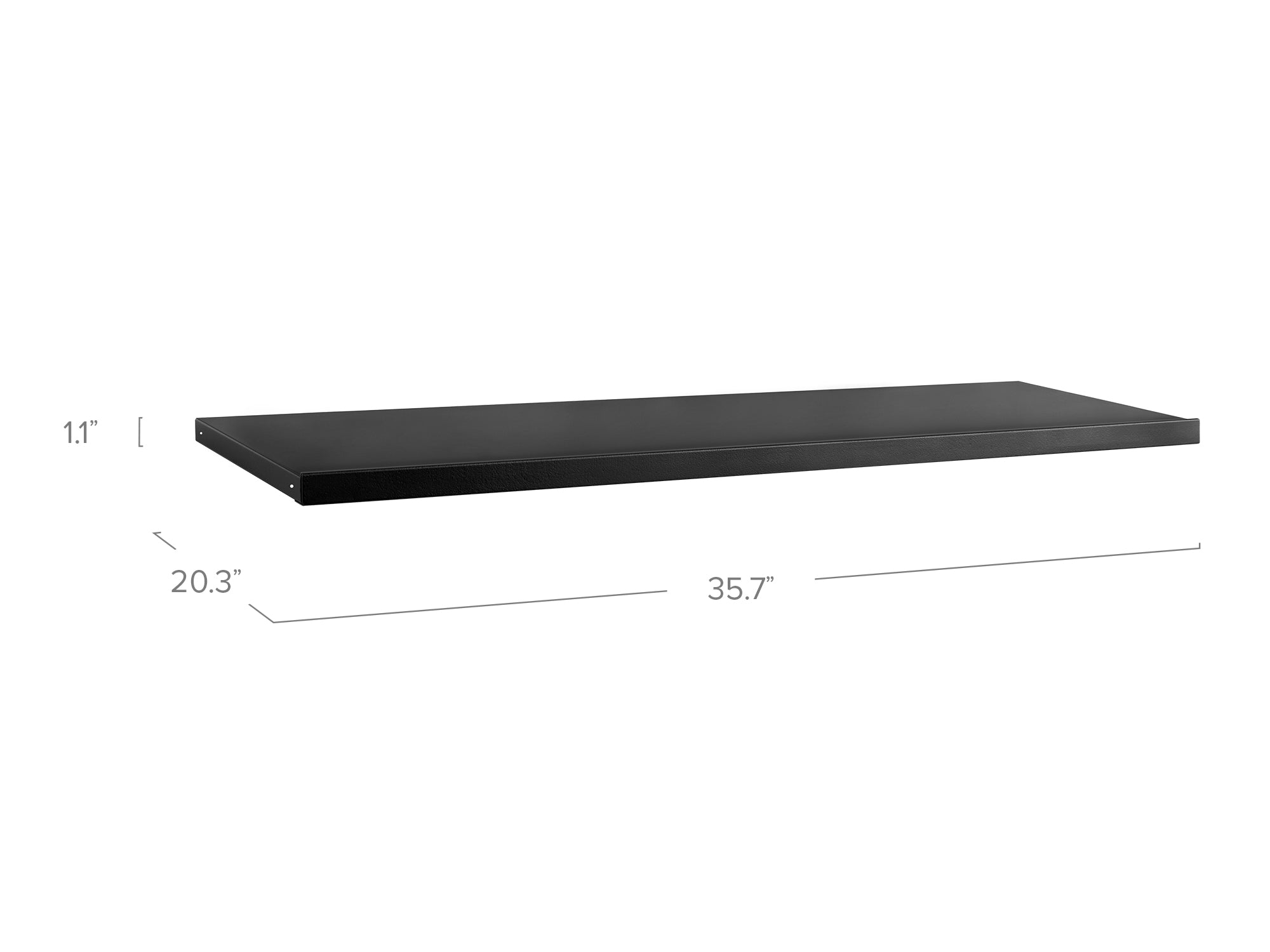 Secure Gun Cabinet Accessory - 36 in. Stock Shelf