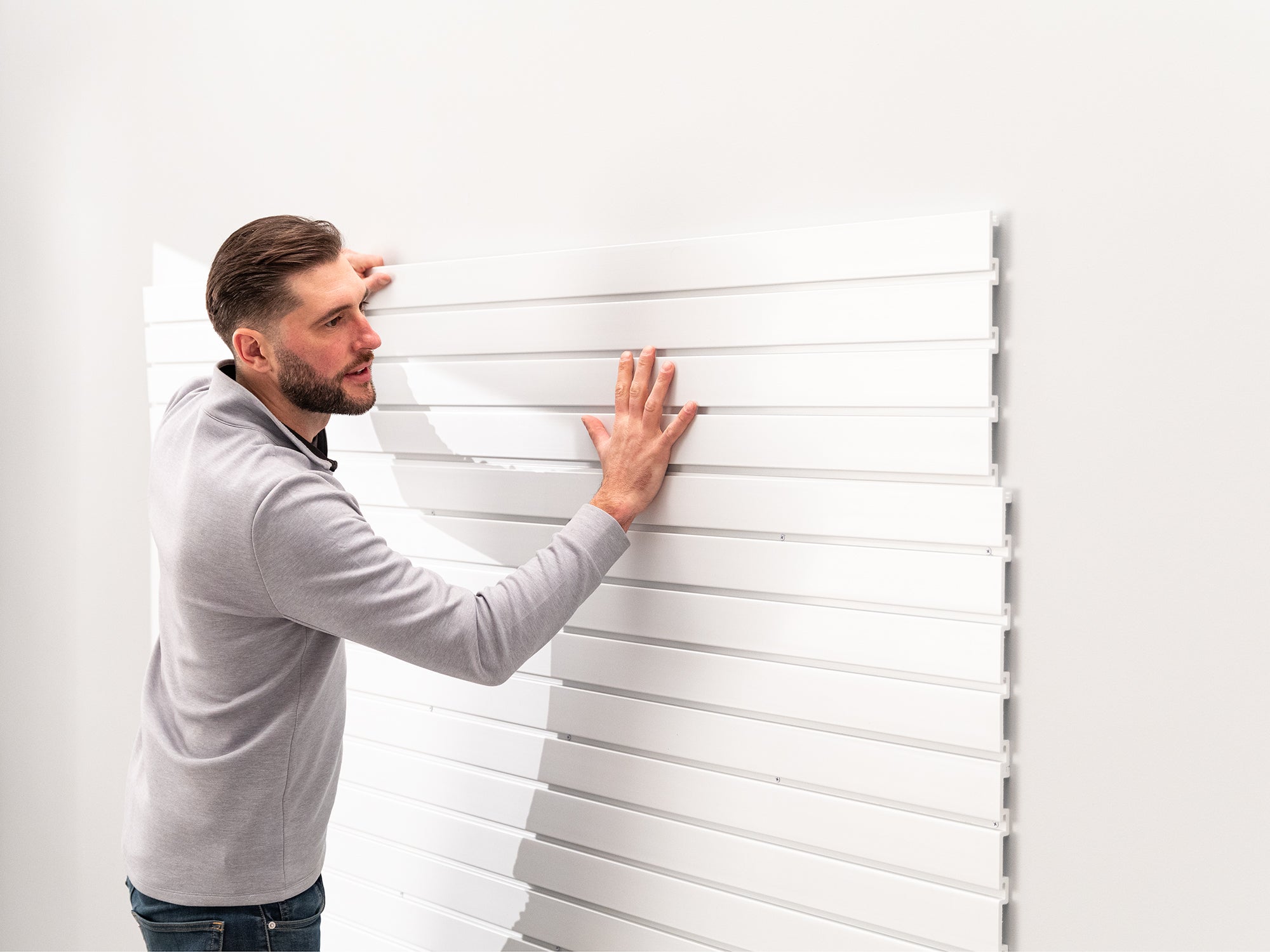 40 SQ. FT. PVC Slatwall