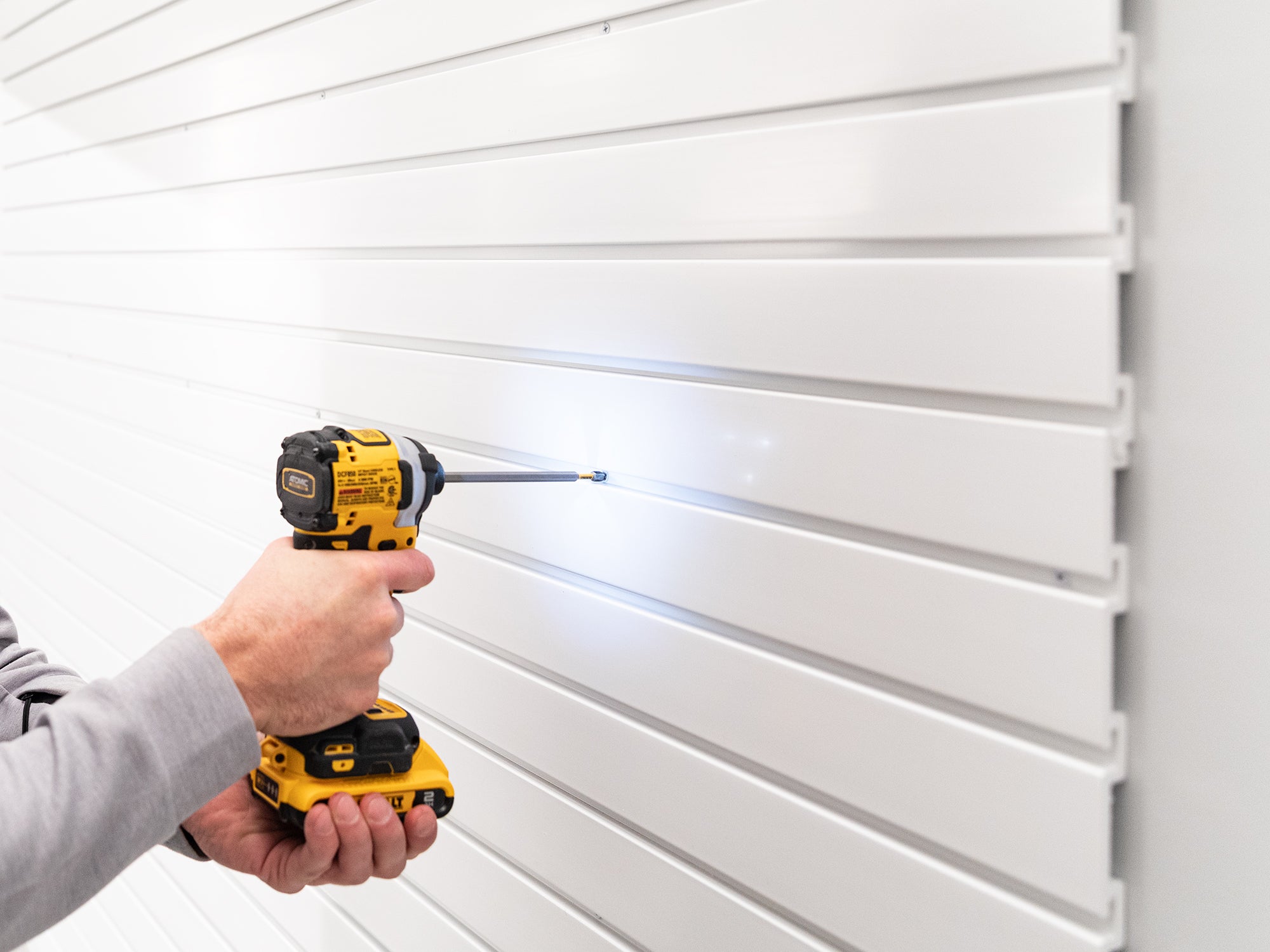 40 SQ. FT. PVC Slatwall