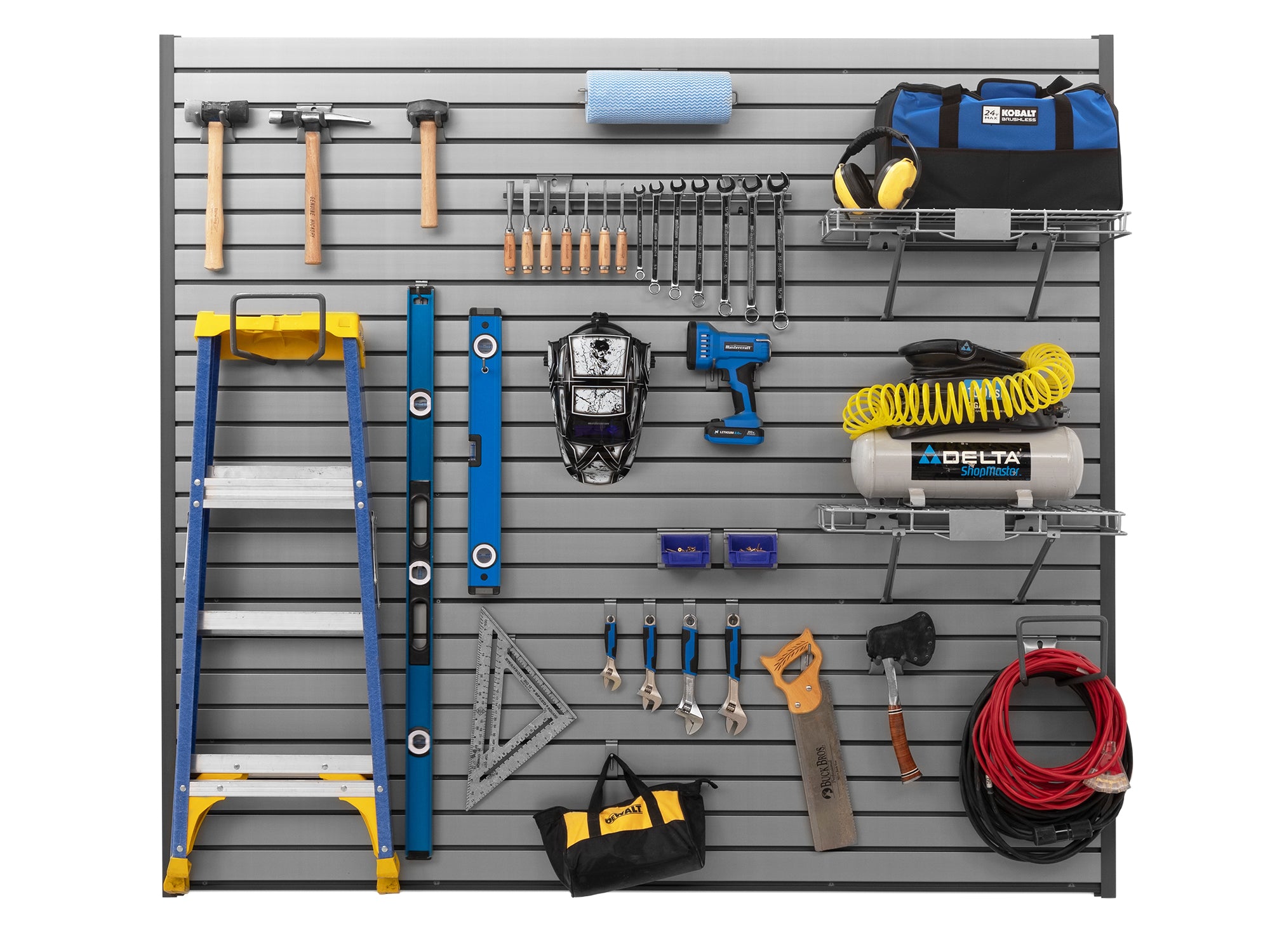 40 SQ. FT. PVC Slatwall