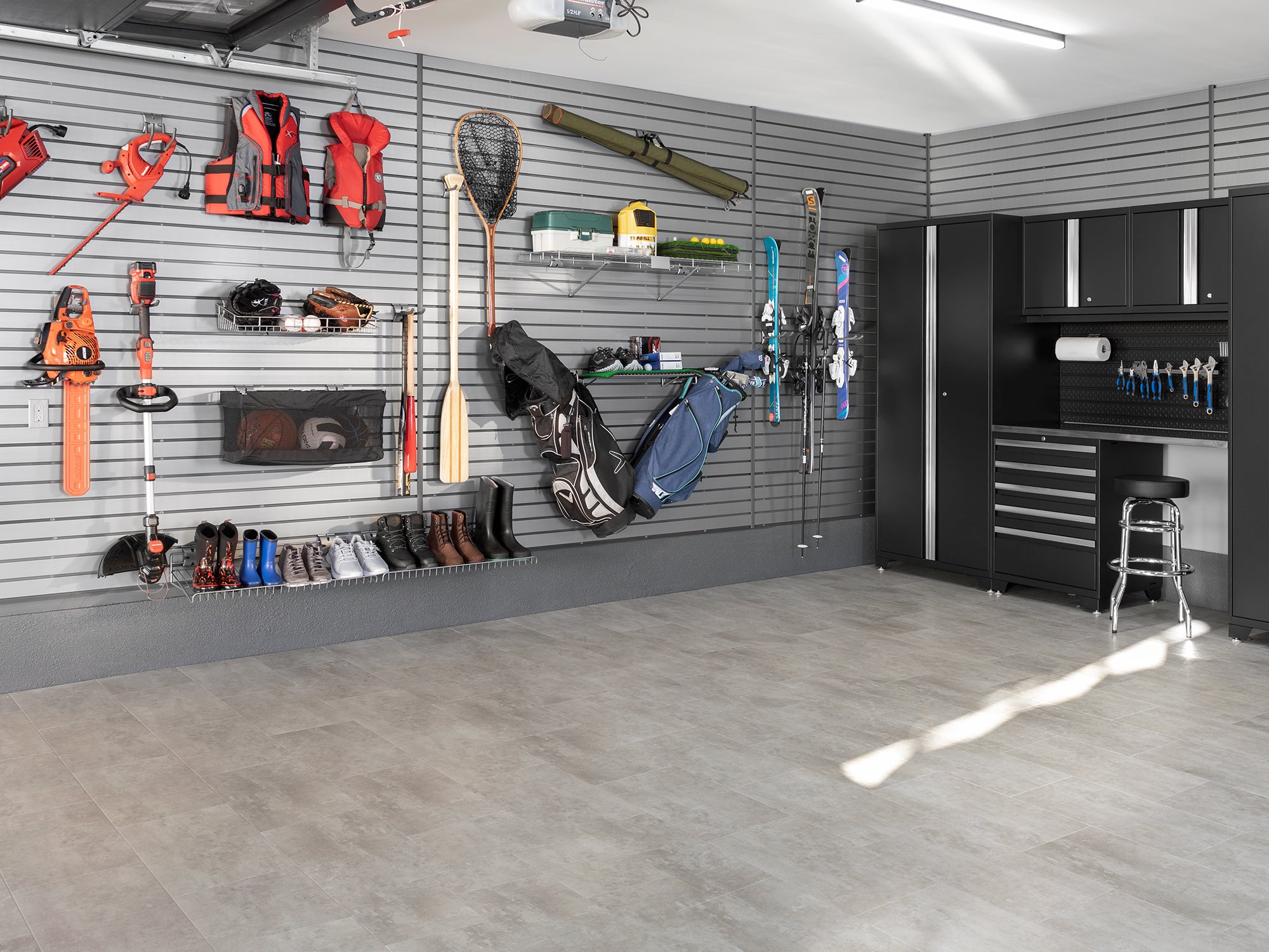 40 SQ. FT. PVC Slatwall