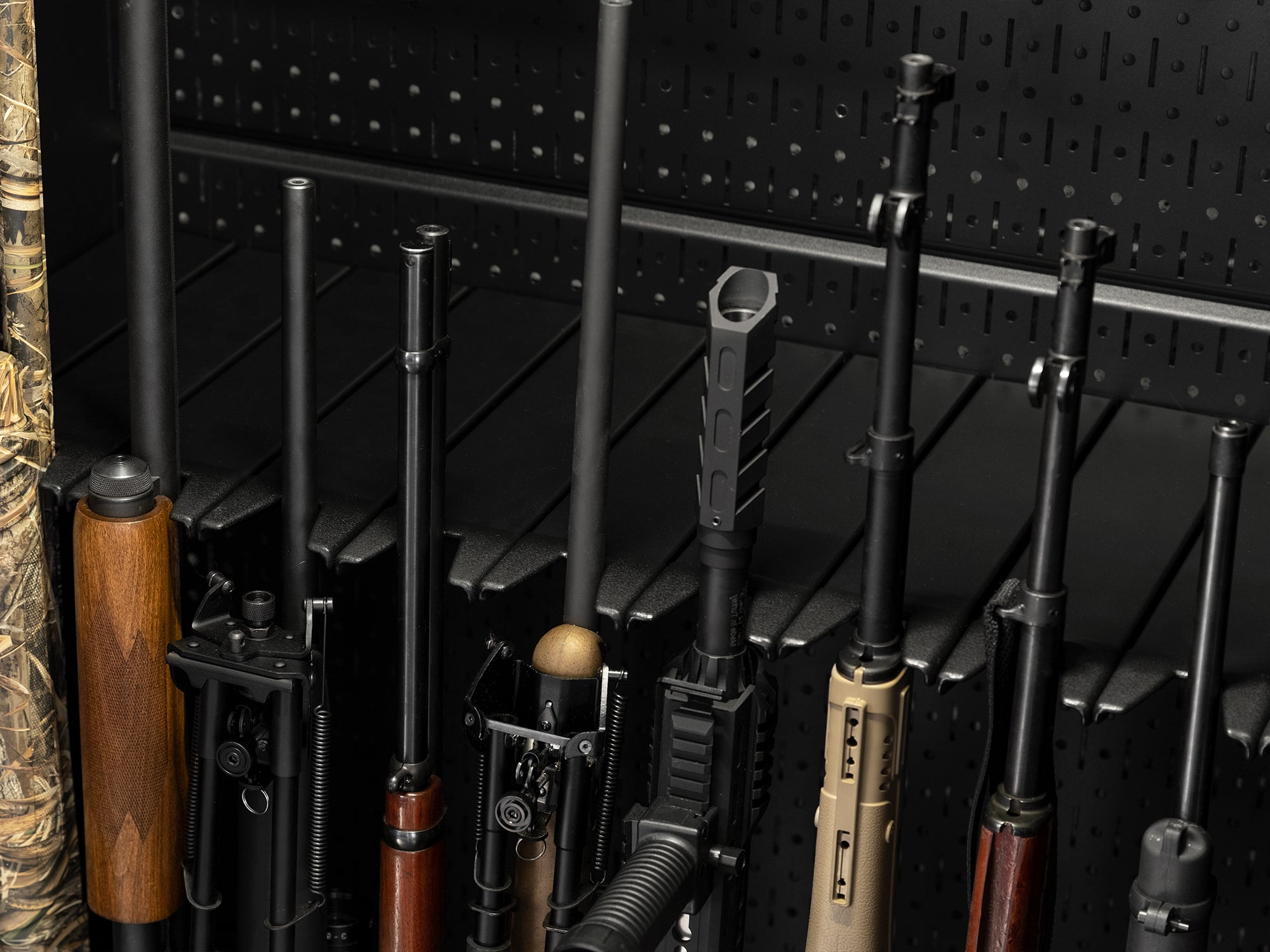 Secure Gun Cabinet Accessory -Long Barrel Rest (Pack of 2)