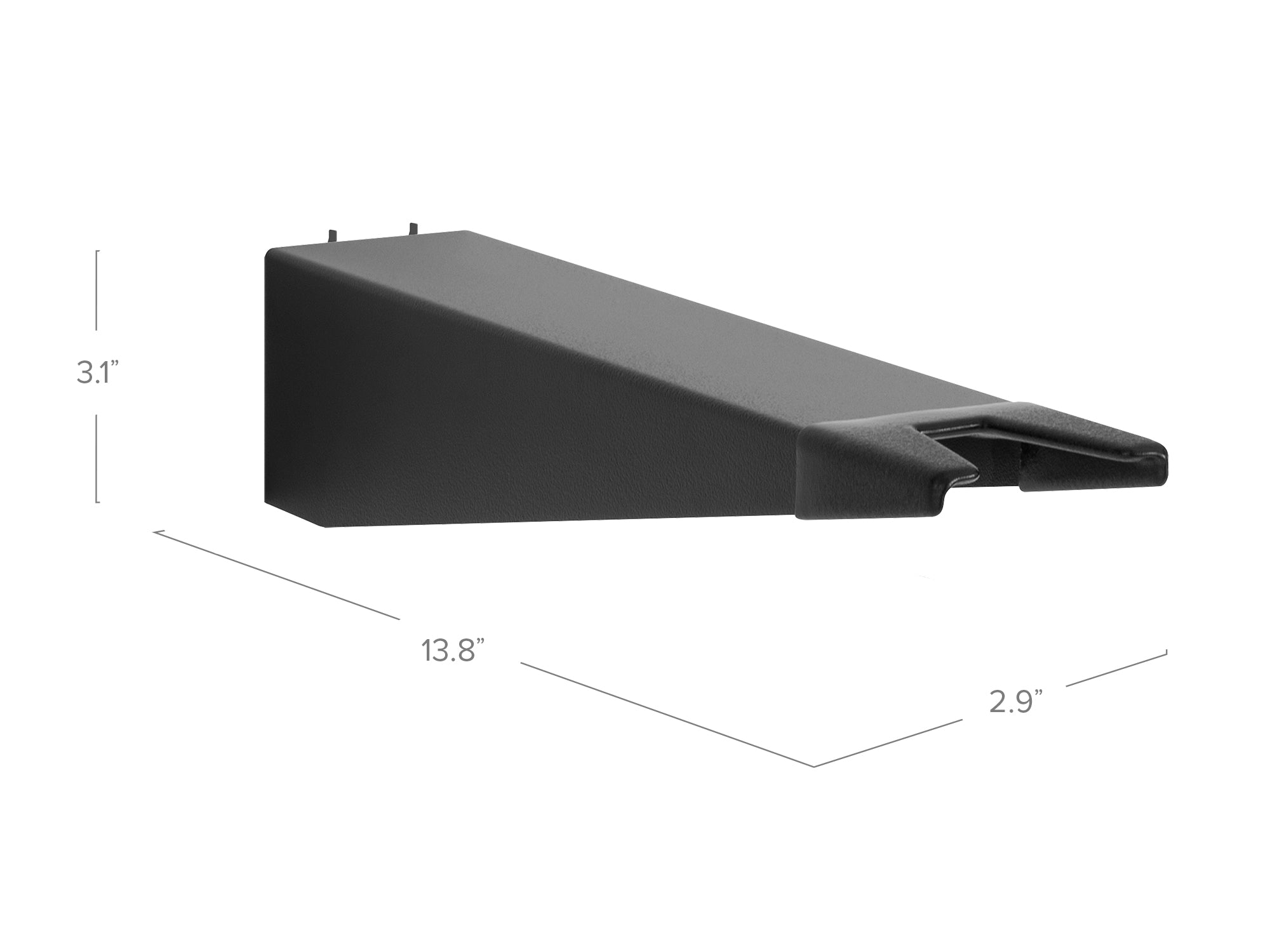 Secure Gun Cabinet Accessory -Long Barrel Rest (Pack of 2)