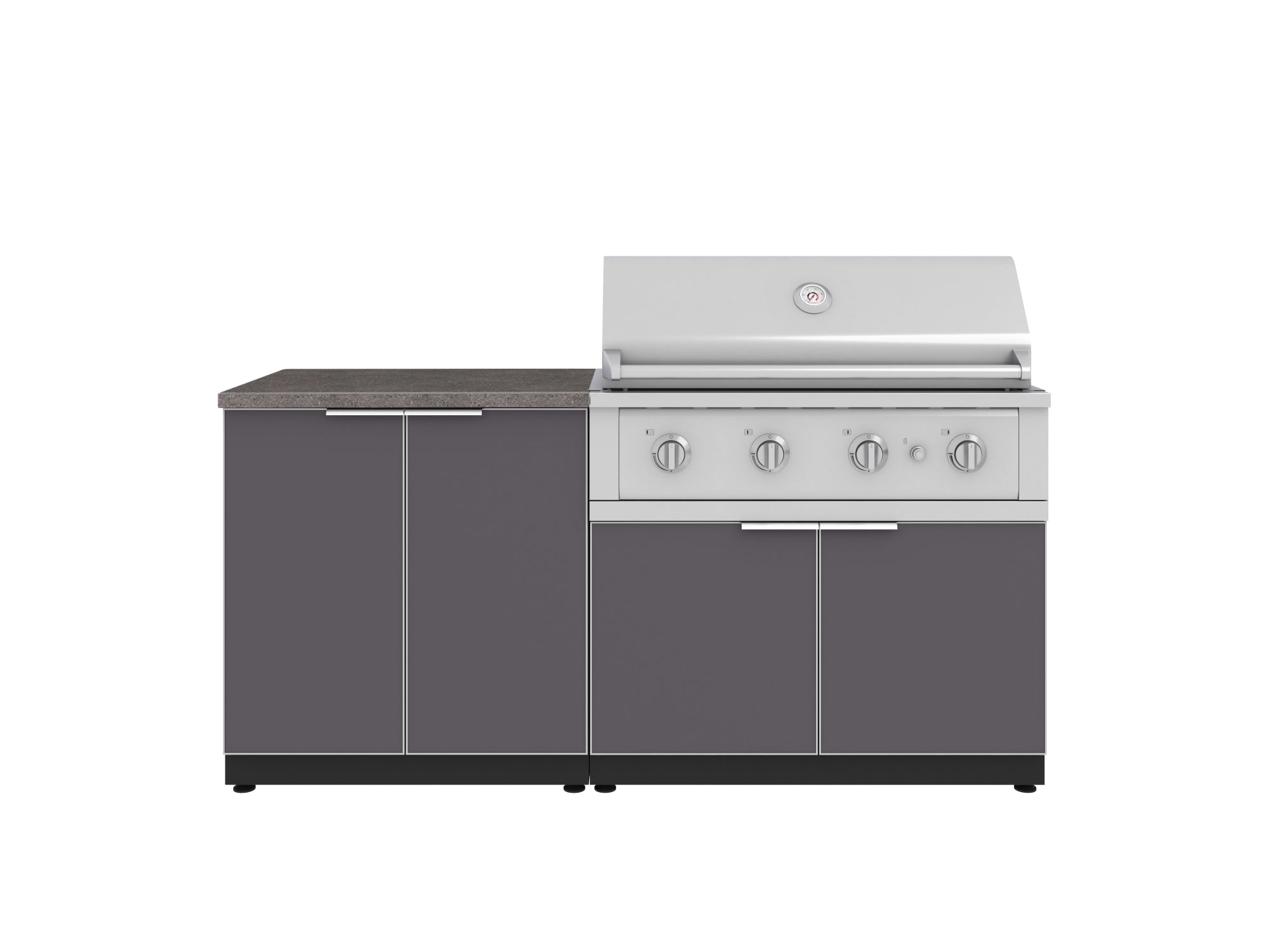 Slate Gray / 40 in. Performance Grill (NG) / Estone Saga Gray