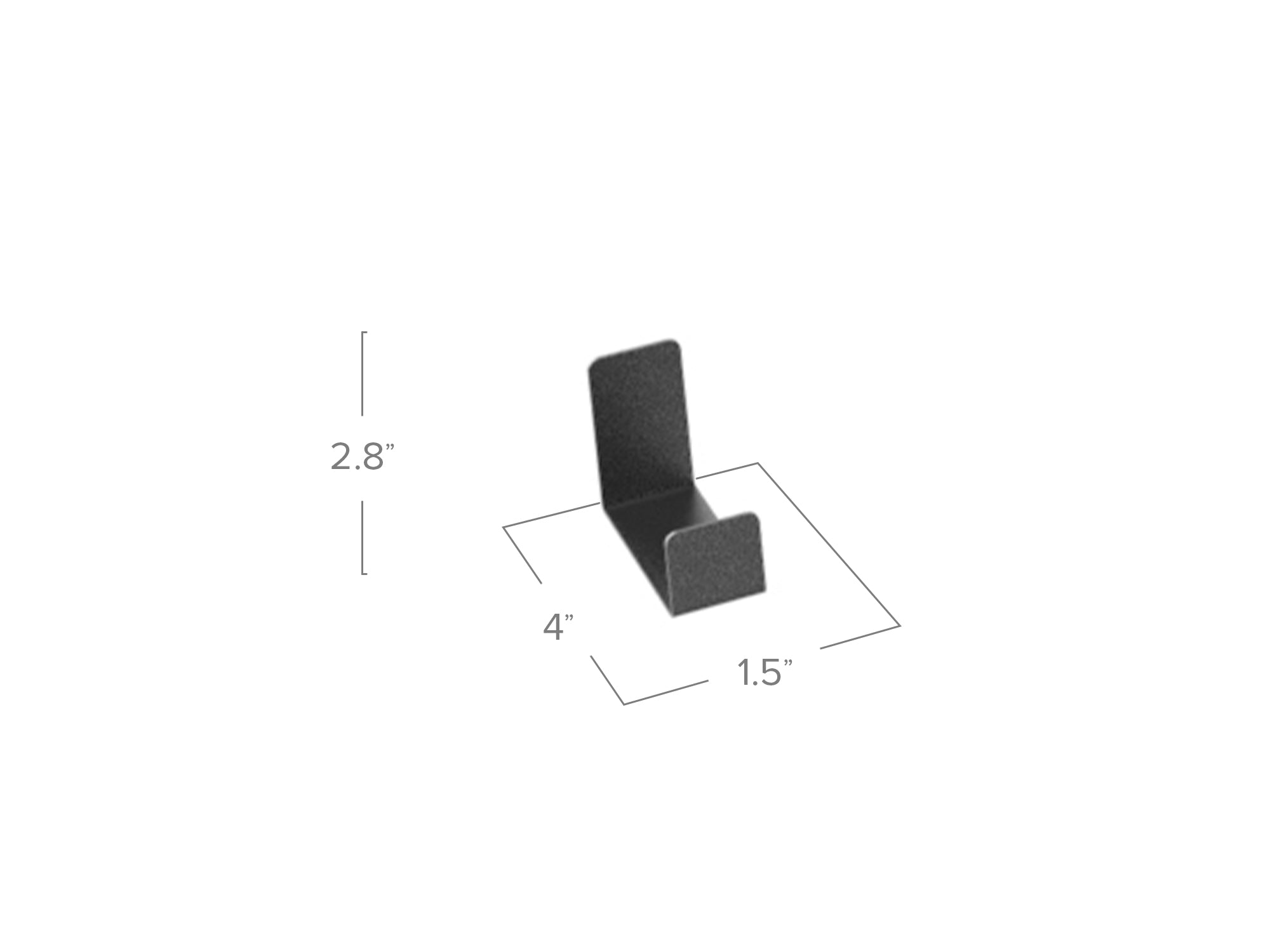 VersaRac Accessories – Post Mount Hooks (Pack of 6)
