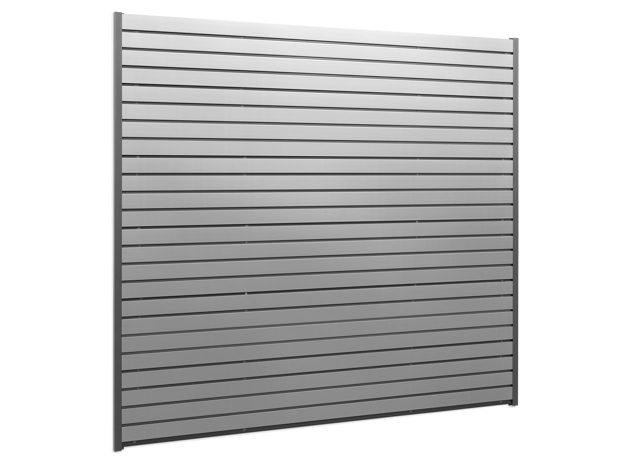 Lockable 40 SQ. FT. PVC Slatwall with 40-Piece Accessory Kit