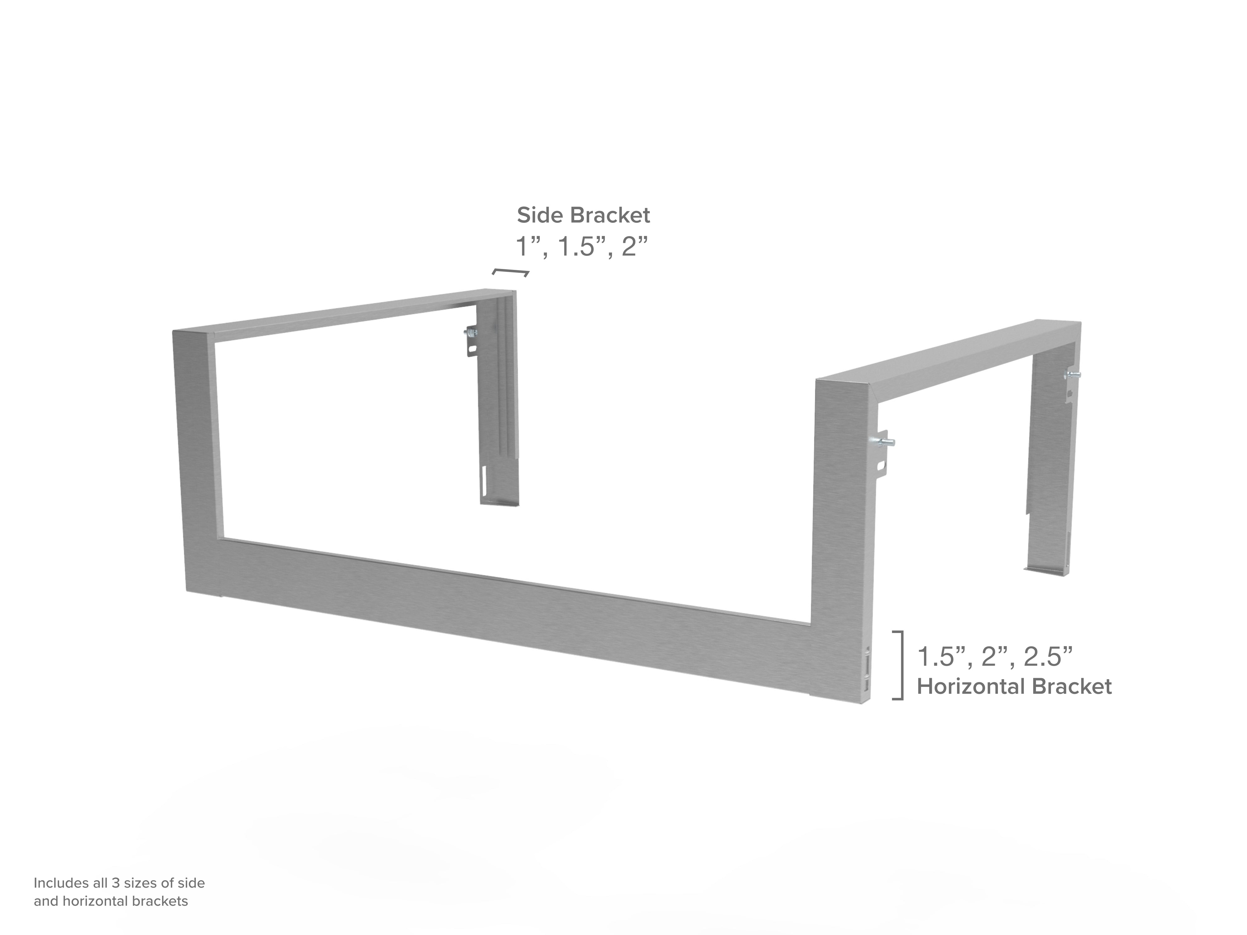 Signature Outdoor Kitchen Cabinets Insert Grill Filler Bracket Kit