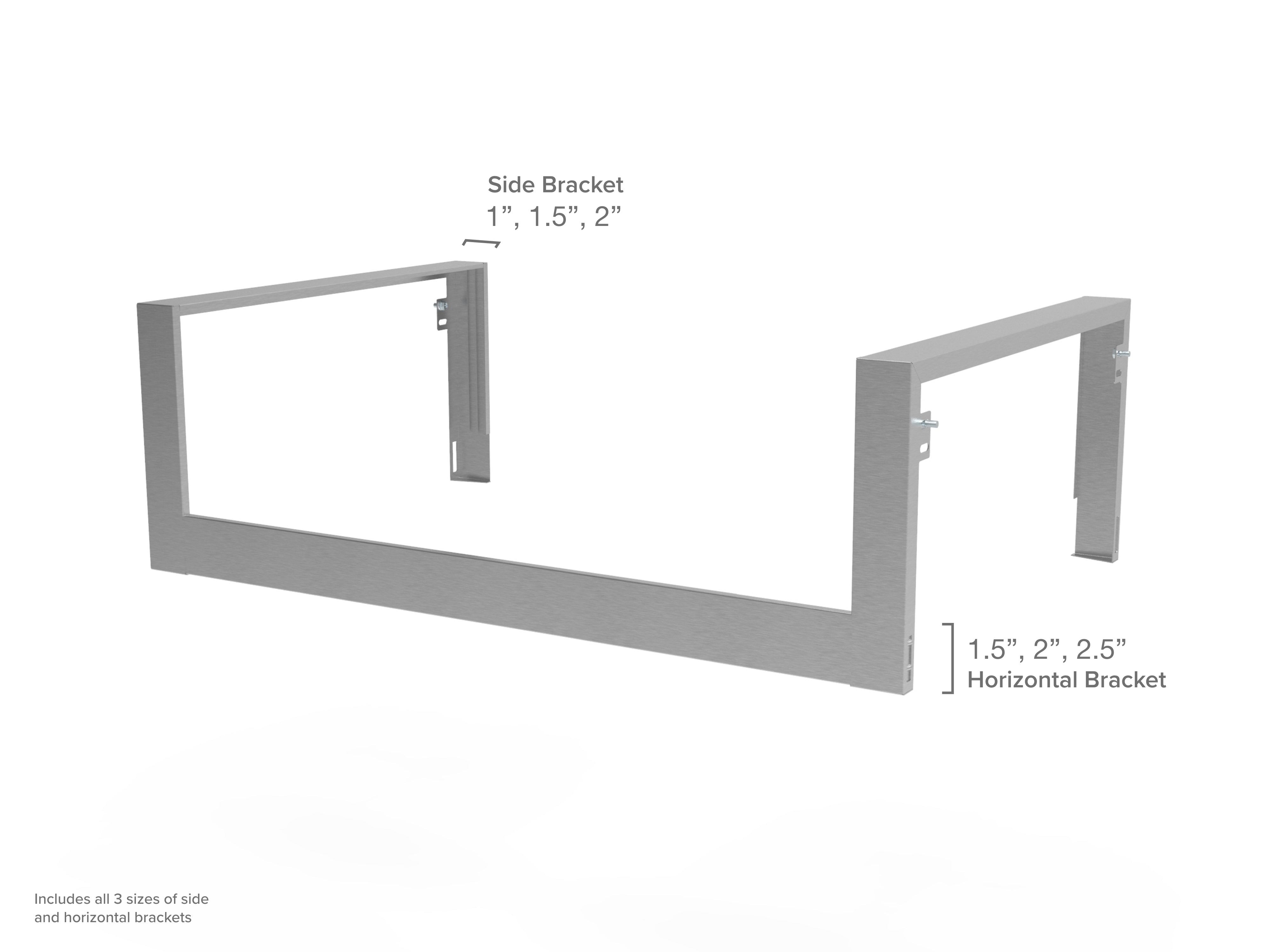 Signature Outdoor Kitchen Cabinets Insert Grill Filler Bracket Kit