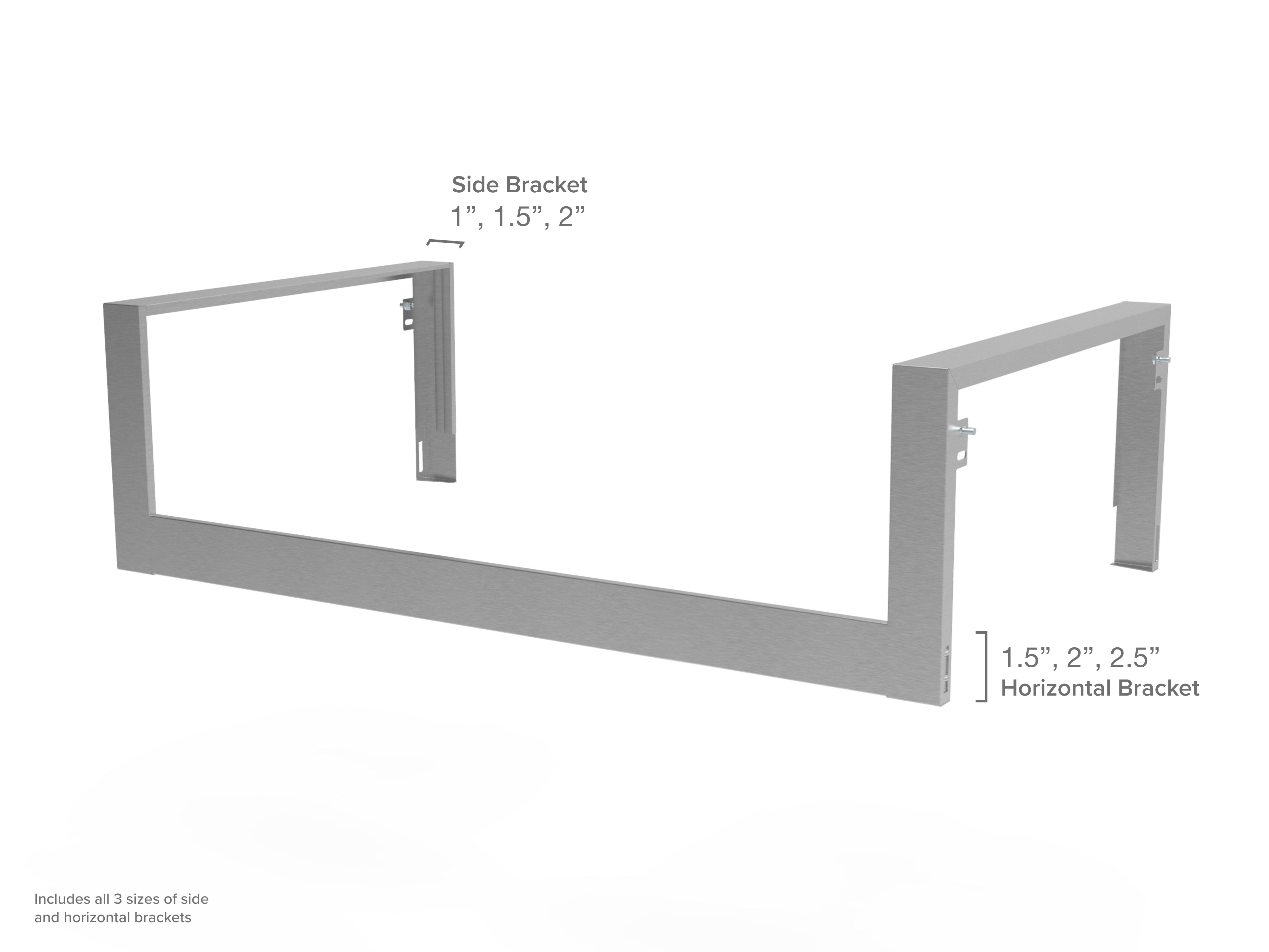 Signature Outdoor Kitchen Cabinets Insert Grill Filler Bracket Kit