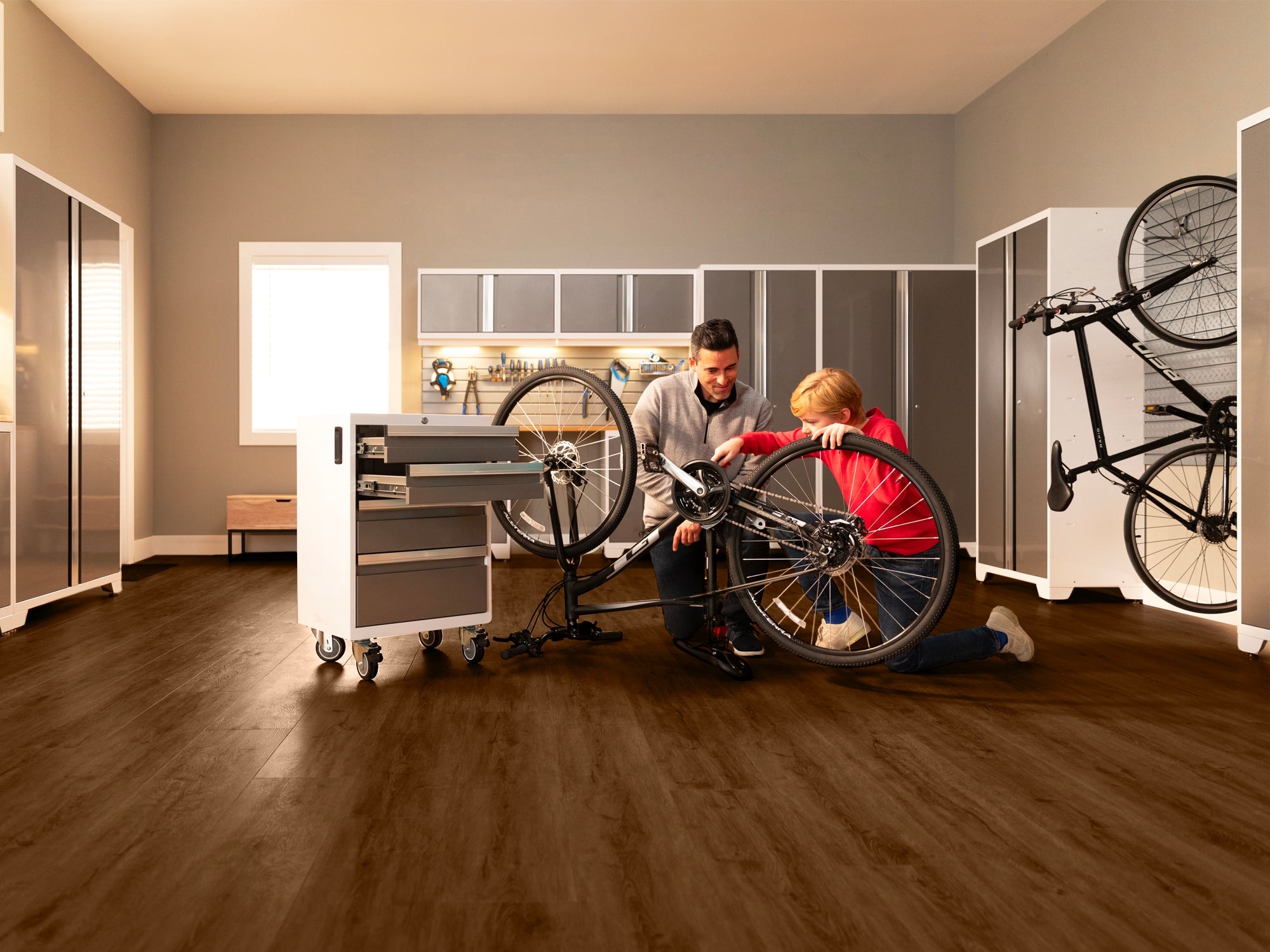 Stone Composite LVP Flooring - Forest Oak