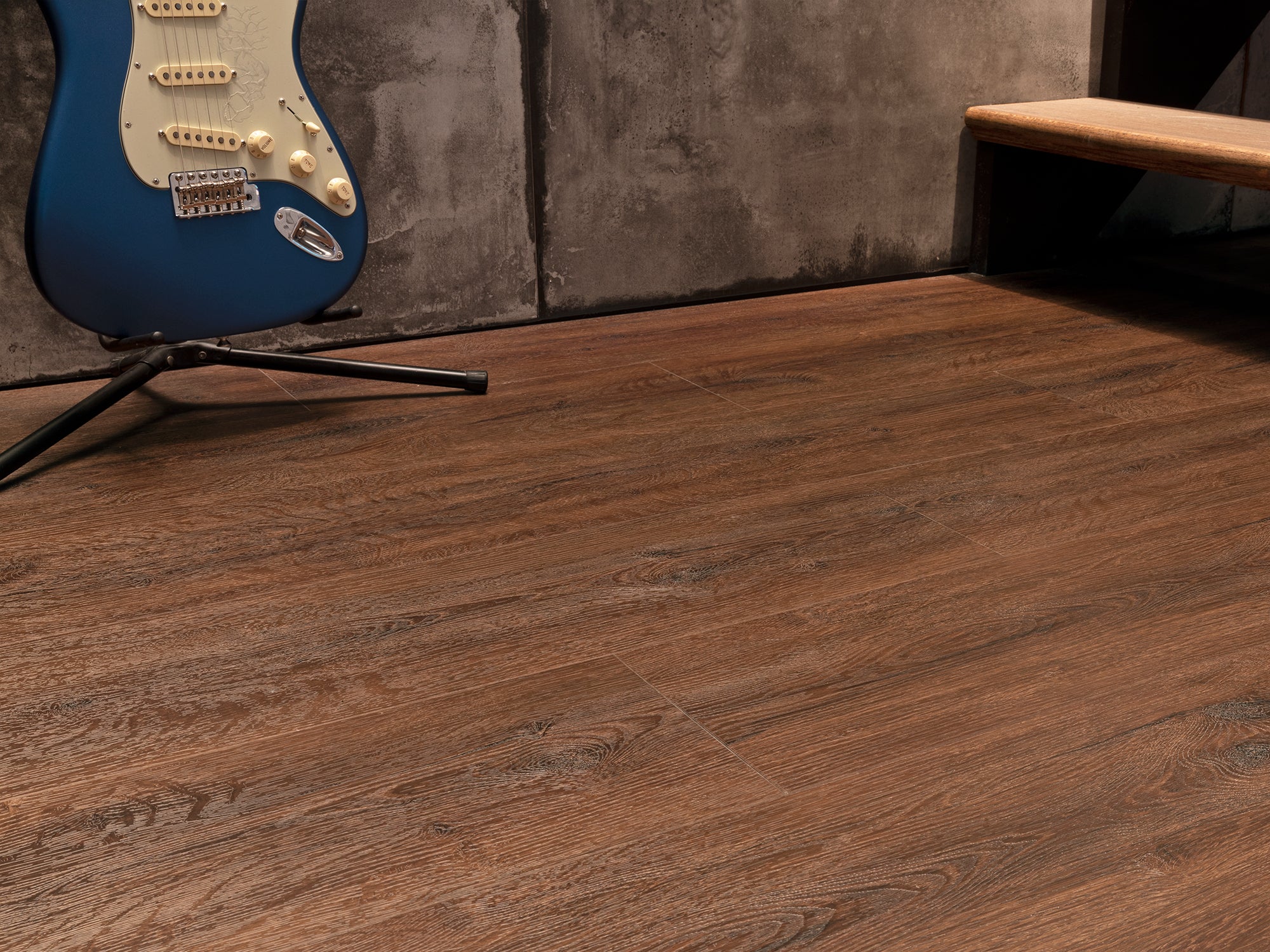 Stone Composite LVP Flooring - Forest Oak