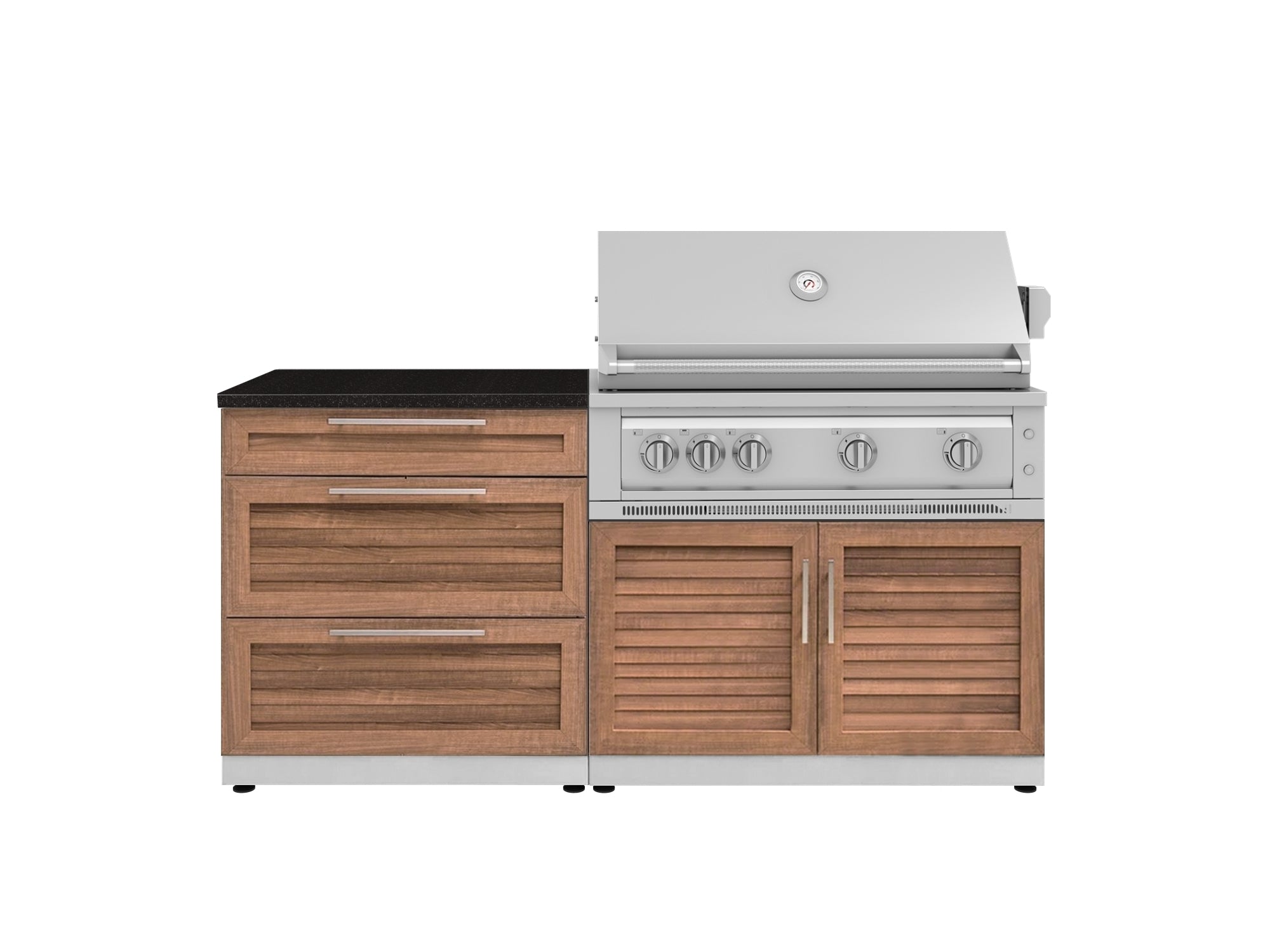 Grove / 40 in. Platinum Grill (NG) / Estone Nano Black