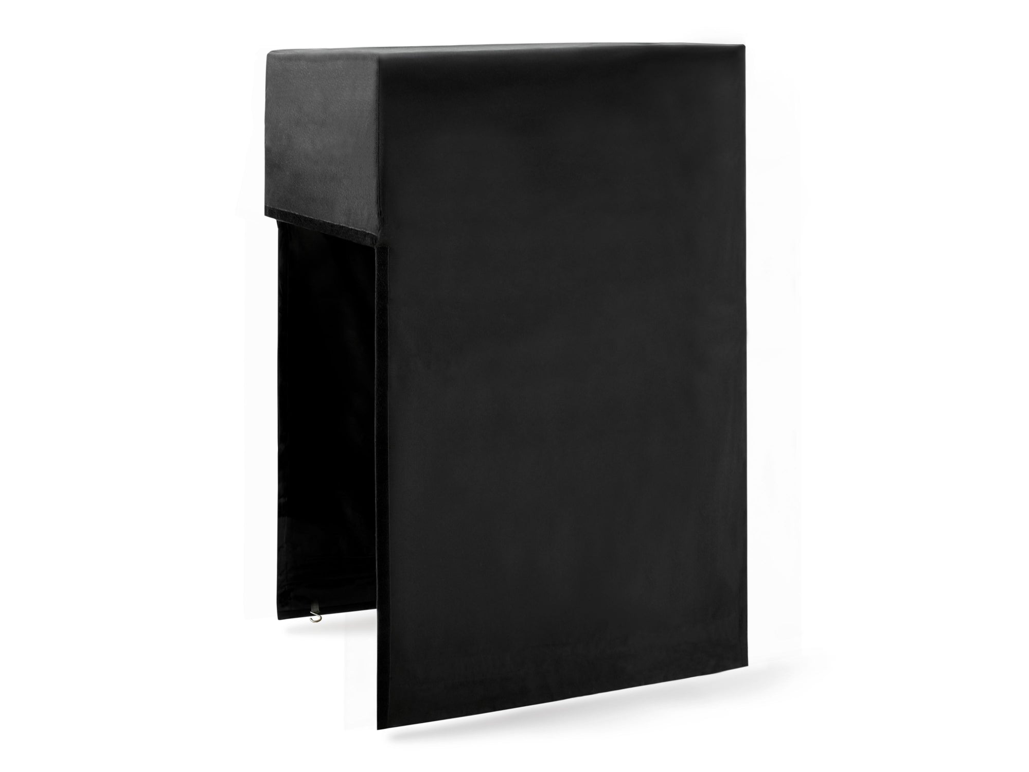Classic Outdoor Kitchen Cabinet Cover: 33 in. Built-in Pizza Oven Cabinet Black Cover