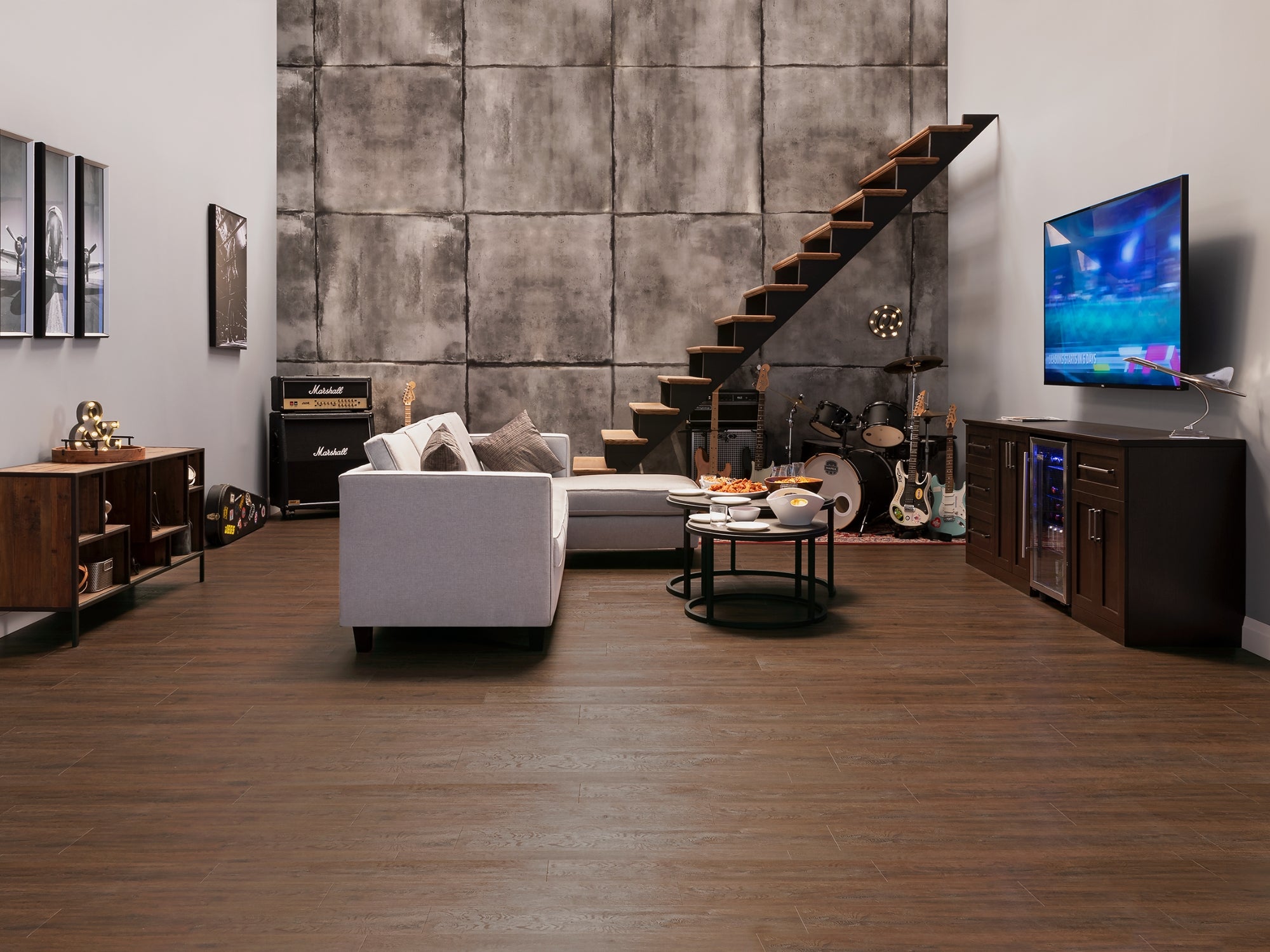 Stone Composite LVP Flooring 5mm 1000 sq. ft. Flooring Bundle