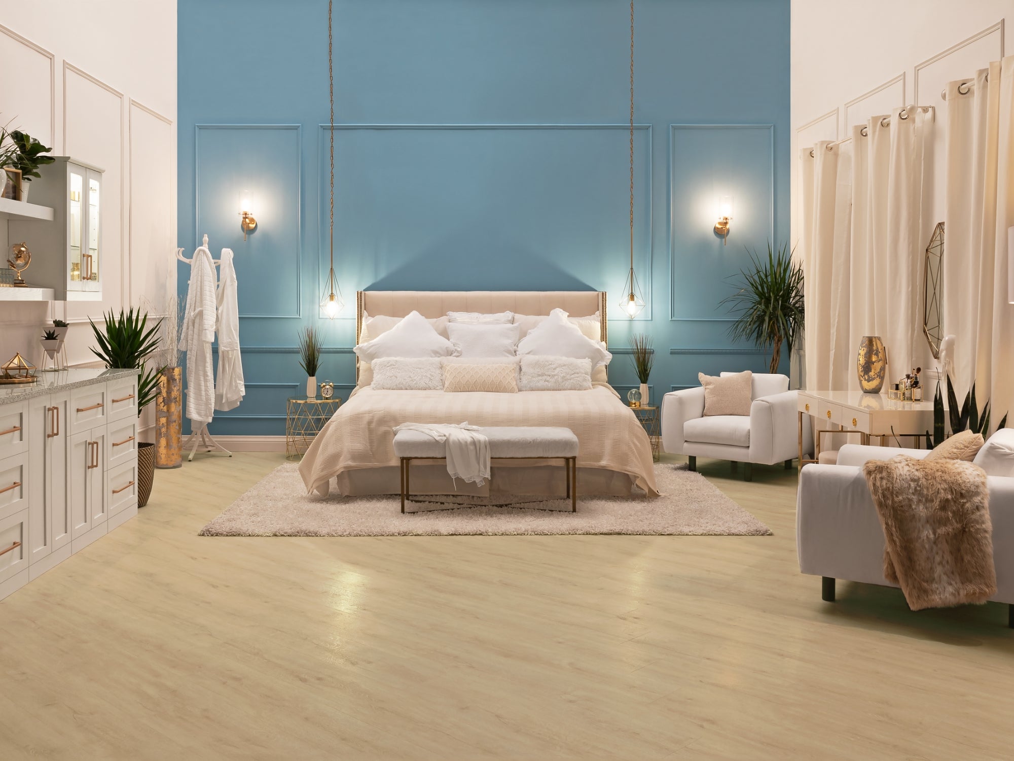 Stone Composite LVP Flooring 5mm 1000 sq. ft. Flooring Bundle