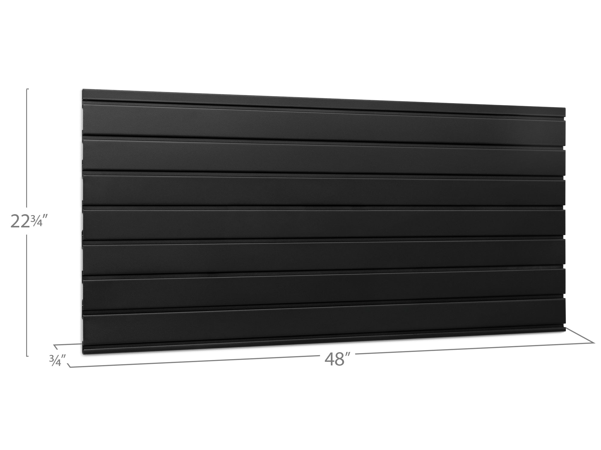 Bold Series 48 in. Slatwall Backsplash