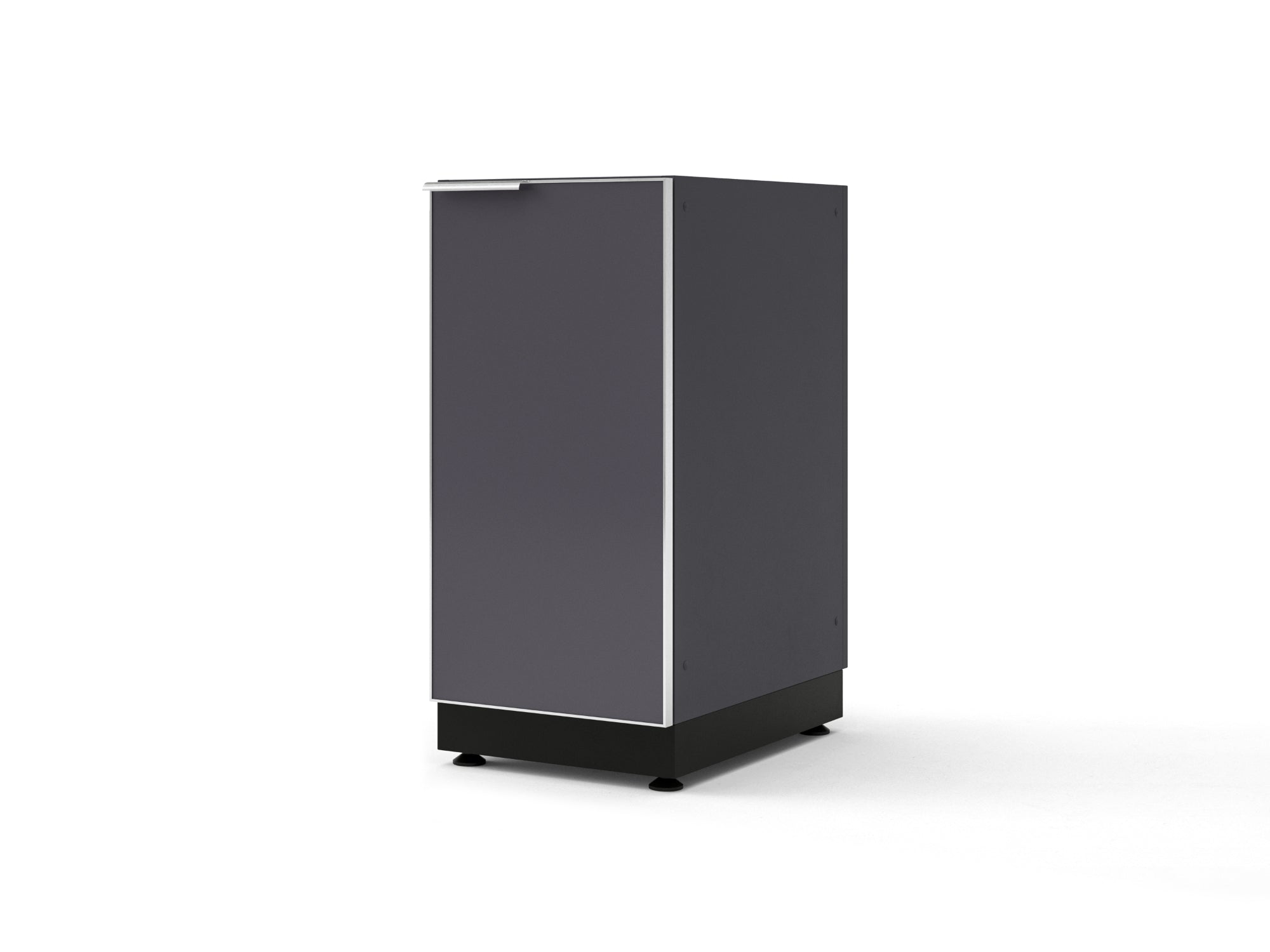 Outdoor Kitchen Aluminum 16 in. 1-Door Cabinet
