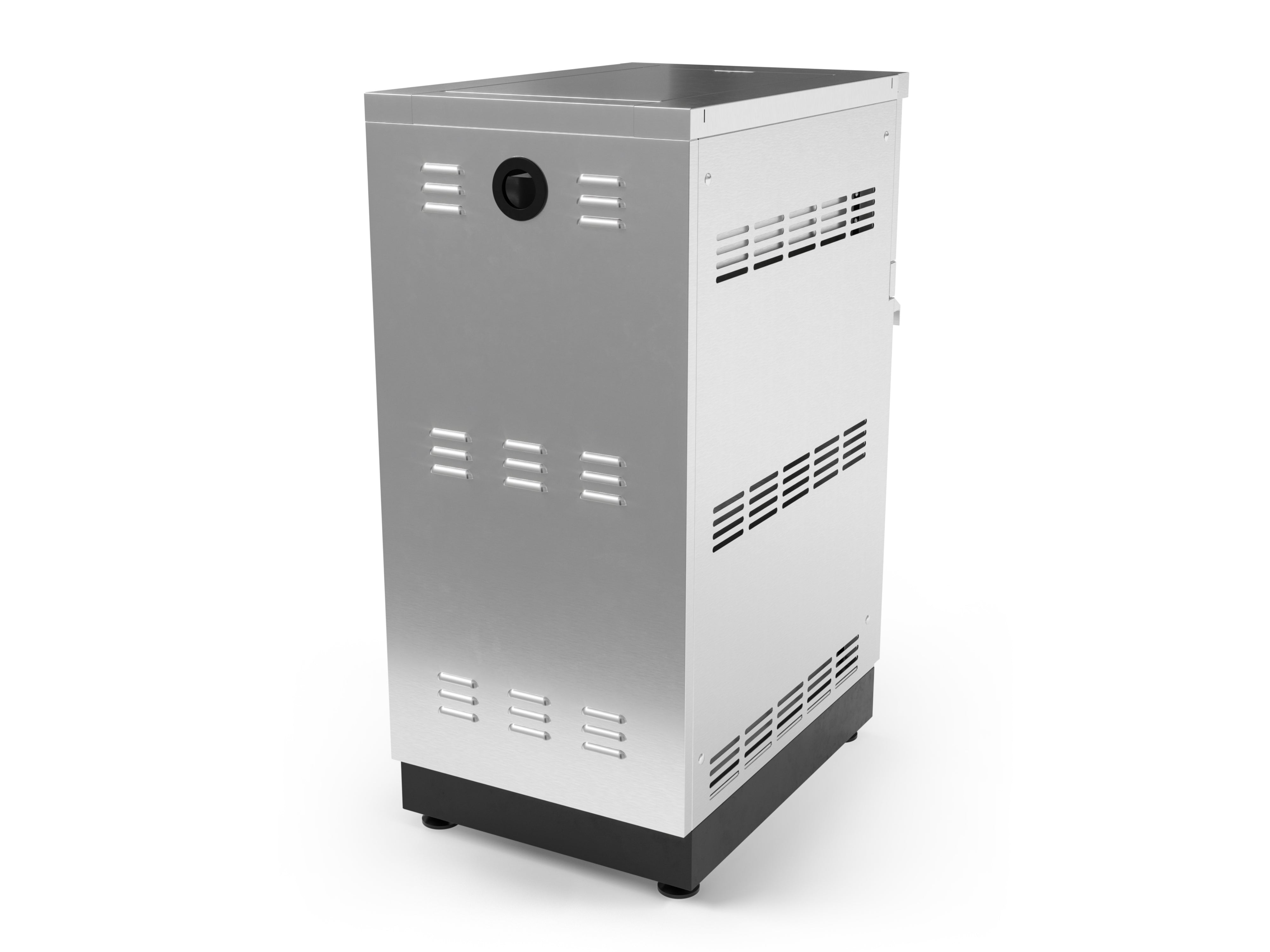 Outdoor Kitchen Stainless Steel Louvered Doors Performance Side Burner with Cabinet