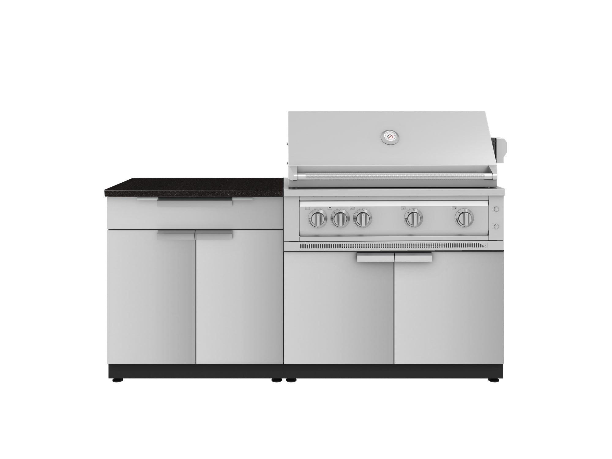 Stainless Steel / 40 in. Platinum Grill (NG) / Estone Nano Black