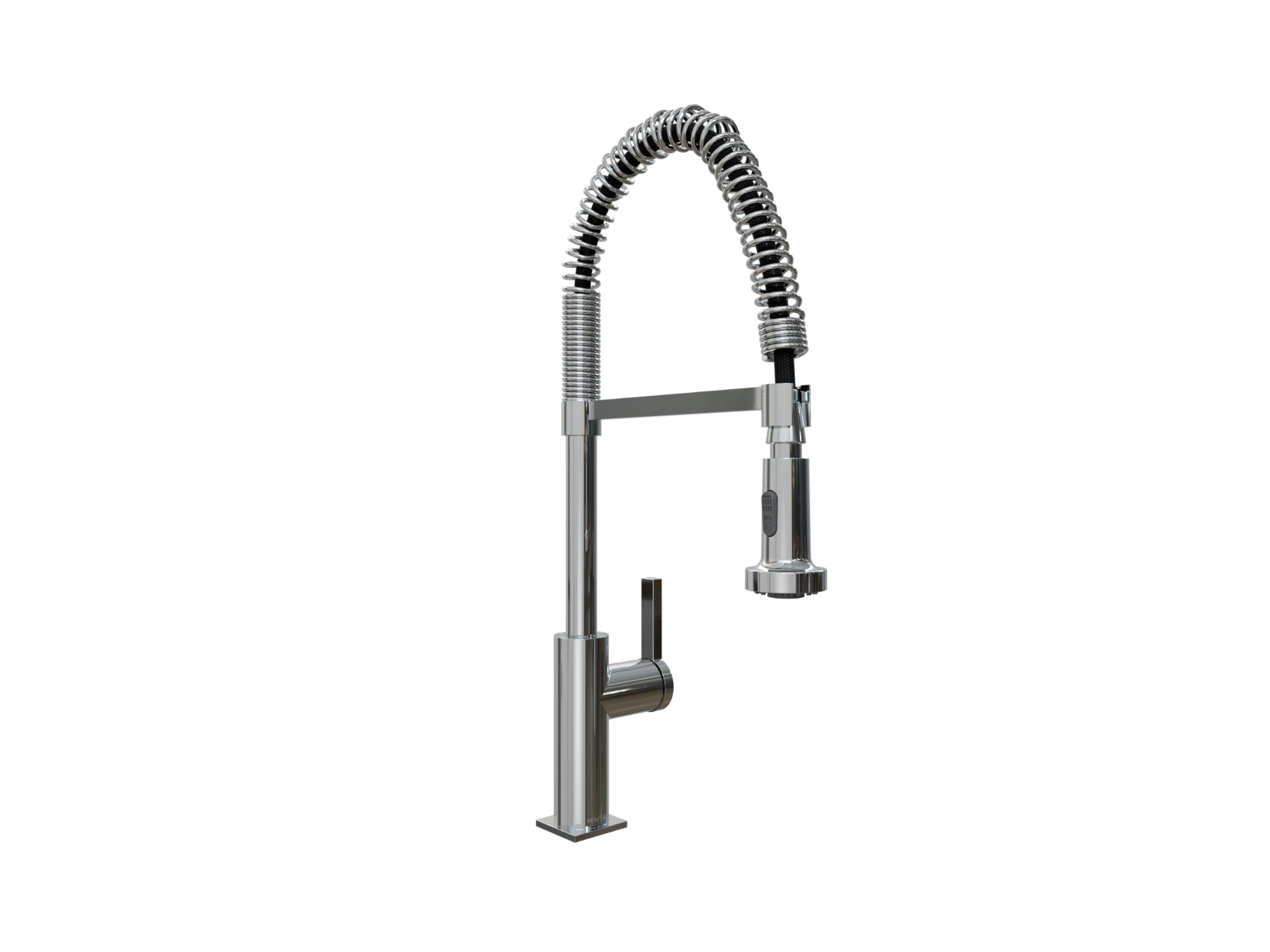 Coiled Pull-Down Faucet
