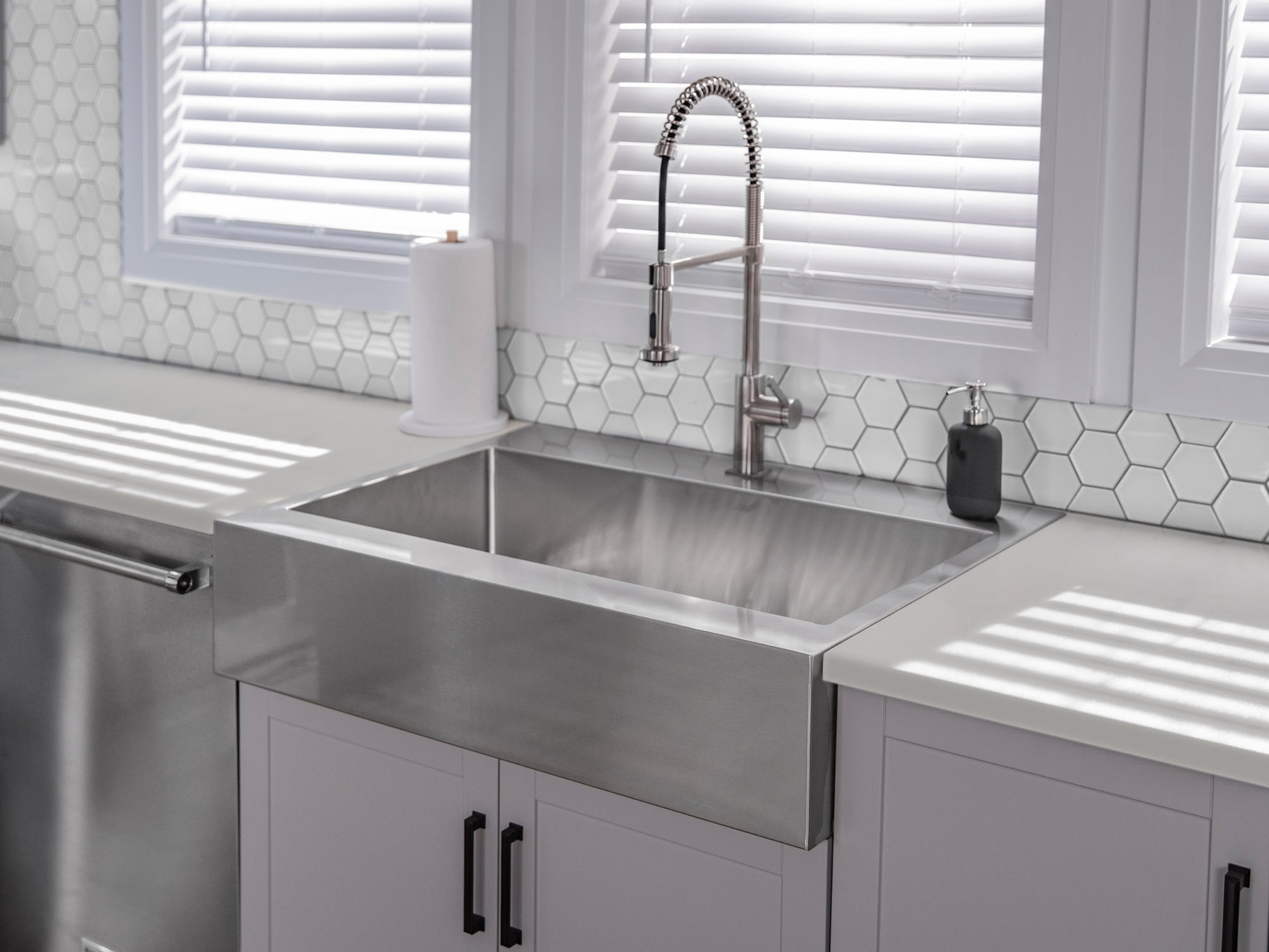 Coiled Pull-Down Faucet
