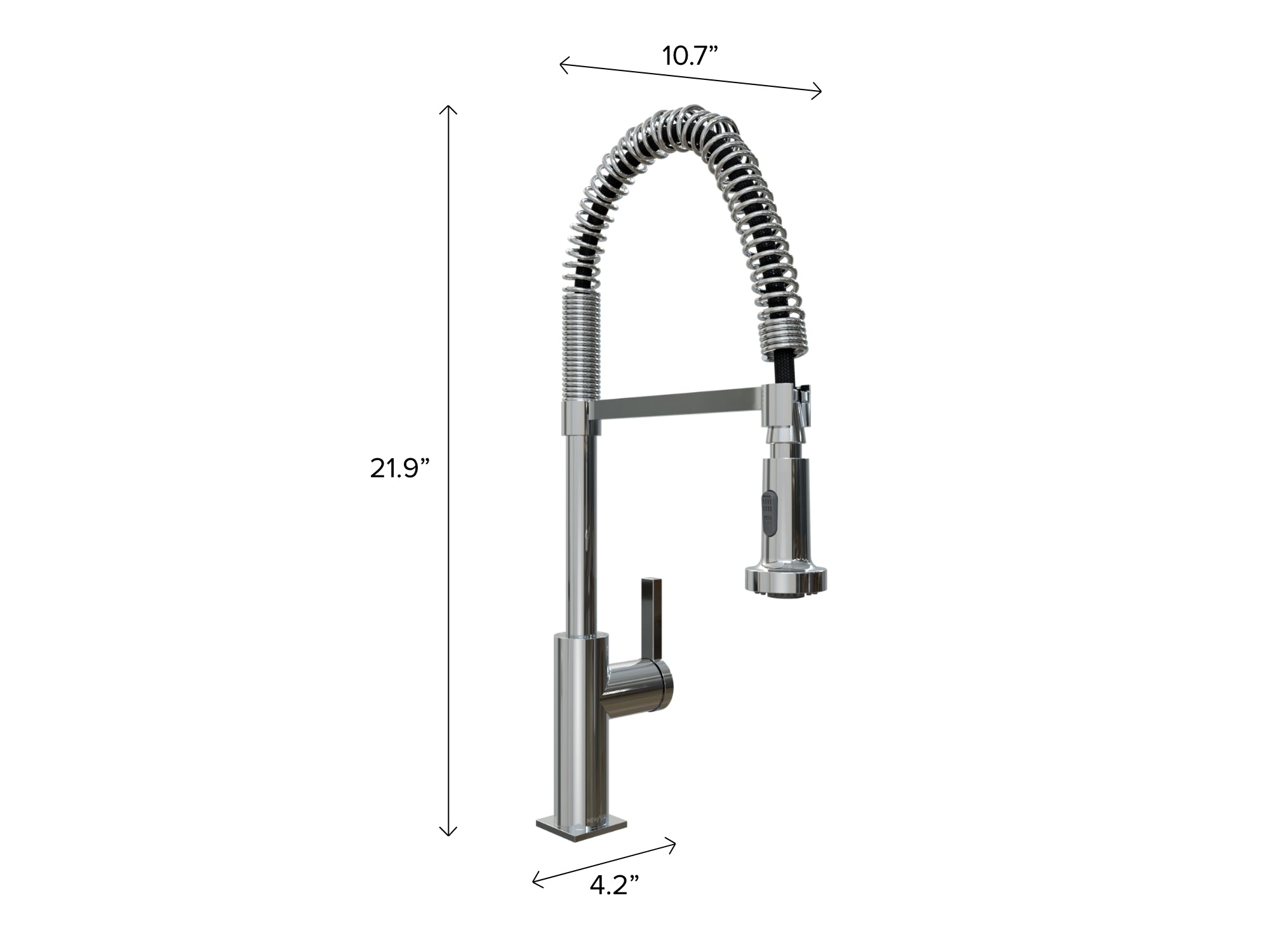 Coiled Pull-Down Faucet