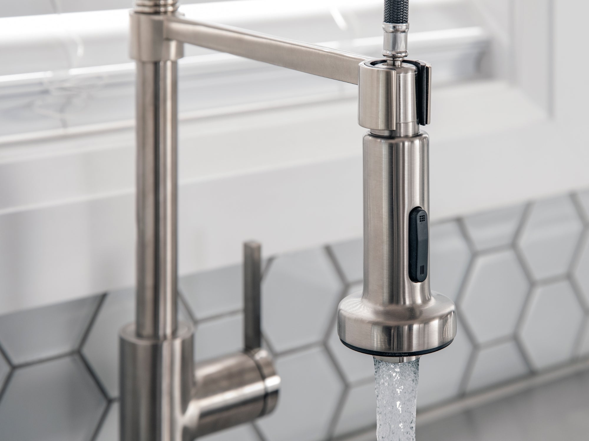 Coiled Pull-Down Faucet