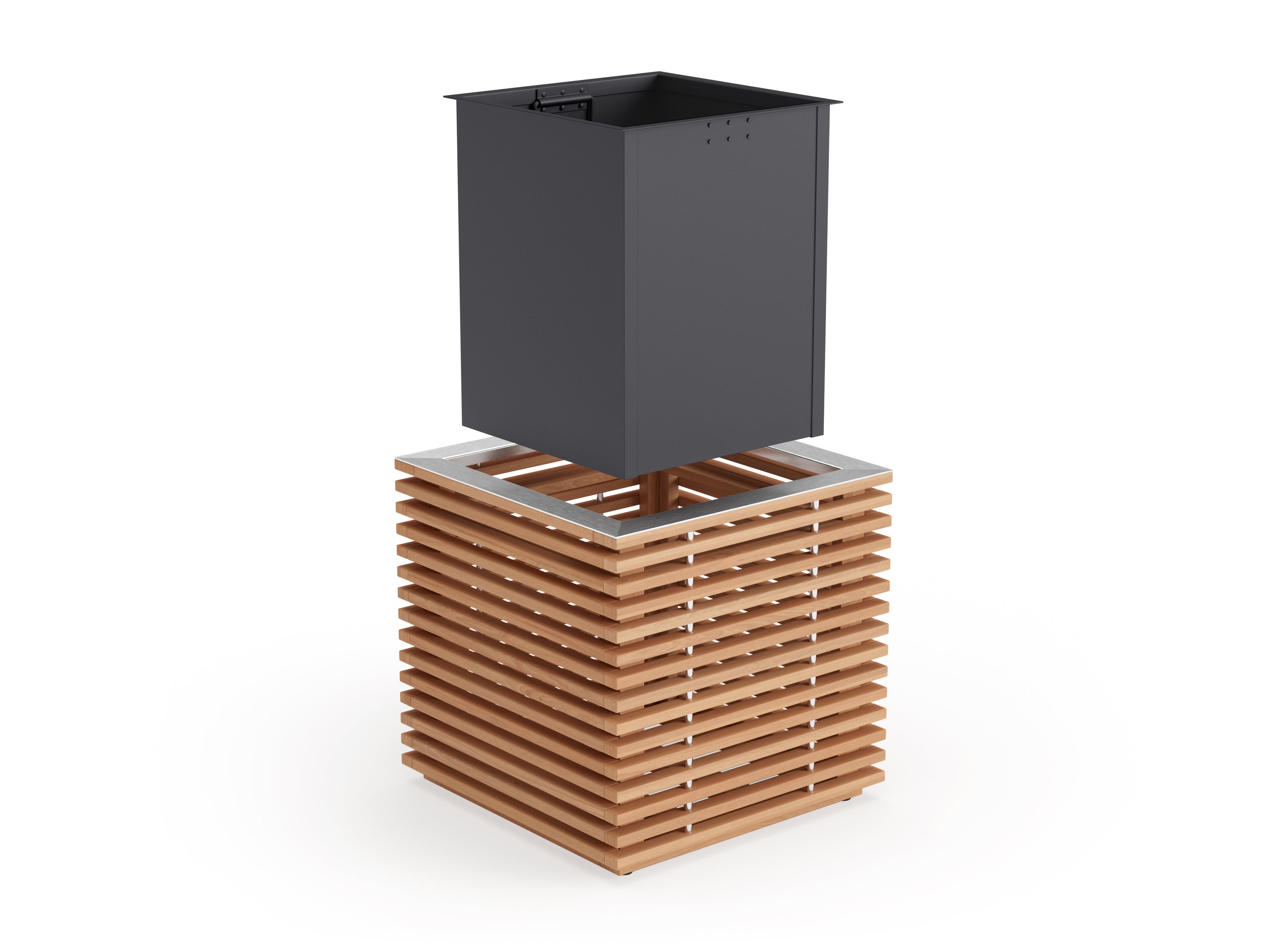 Monterey Square Planter Box (Set of 2)