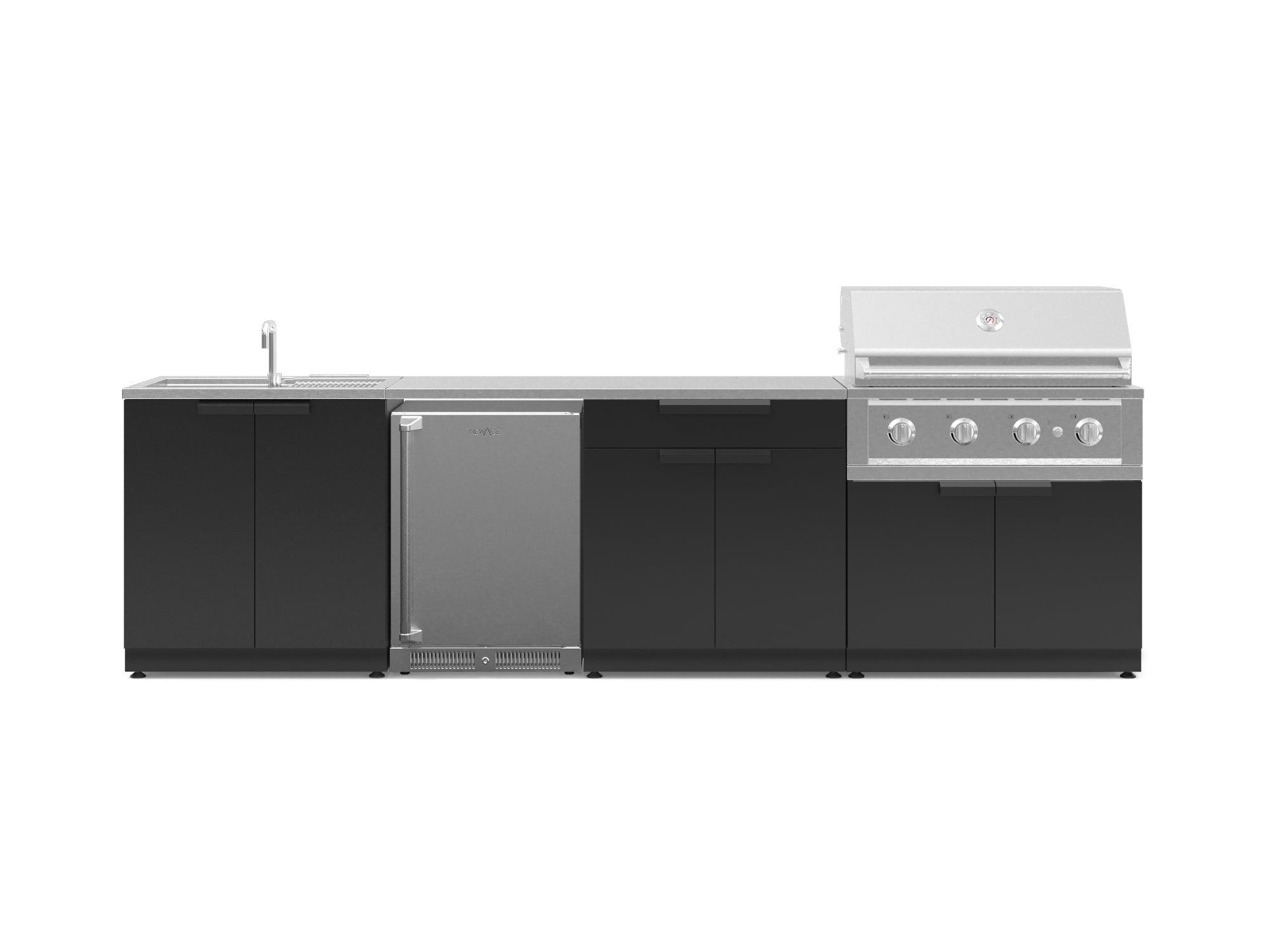 Matte Black / 36 in. Performance Grill (NG) / Stainless Steel