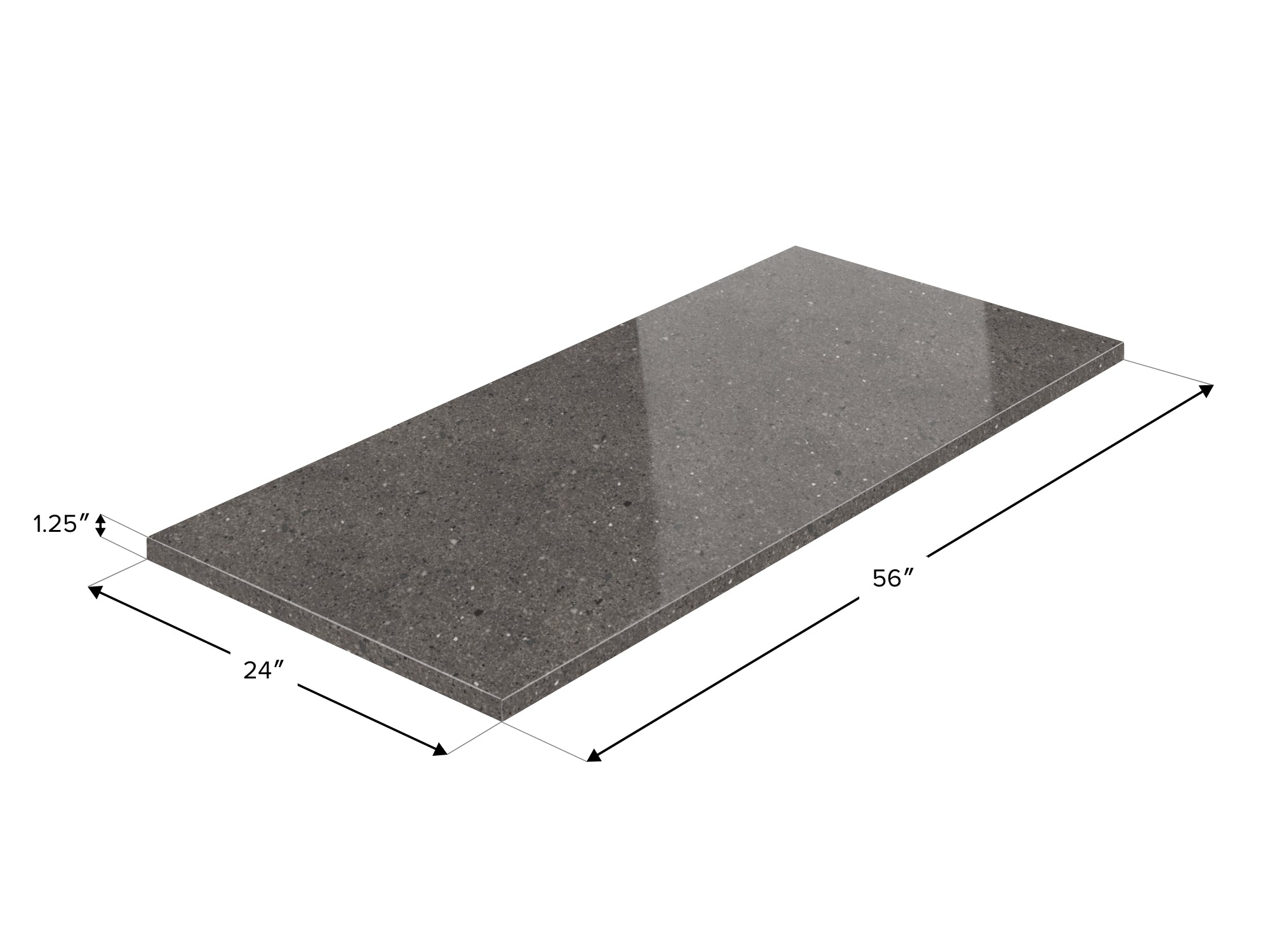 Classic Series Outdoor Kitchen Engineered Stone Countertop (1 x 32 in. Countertop, 1 x 56 in. Countertop)