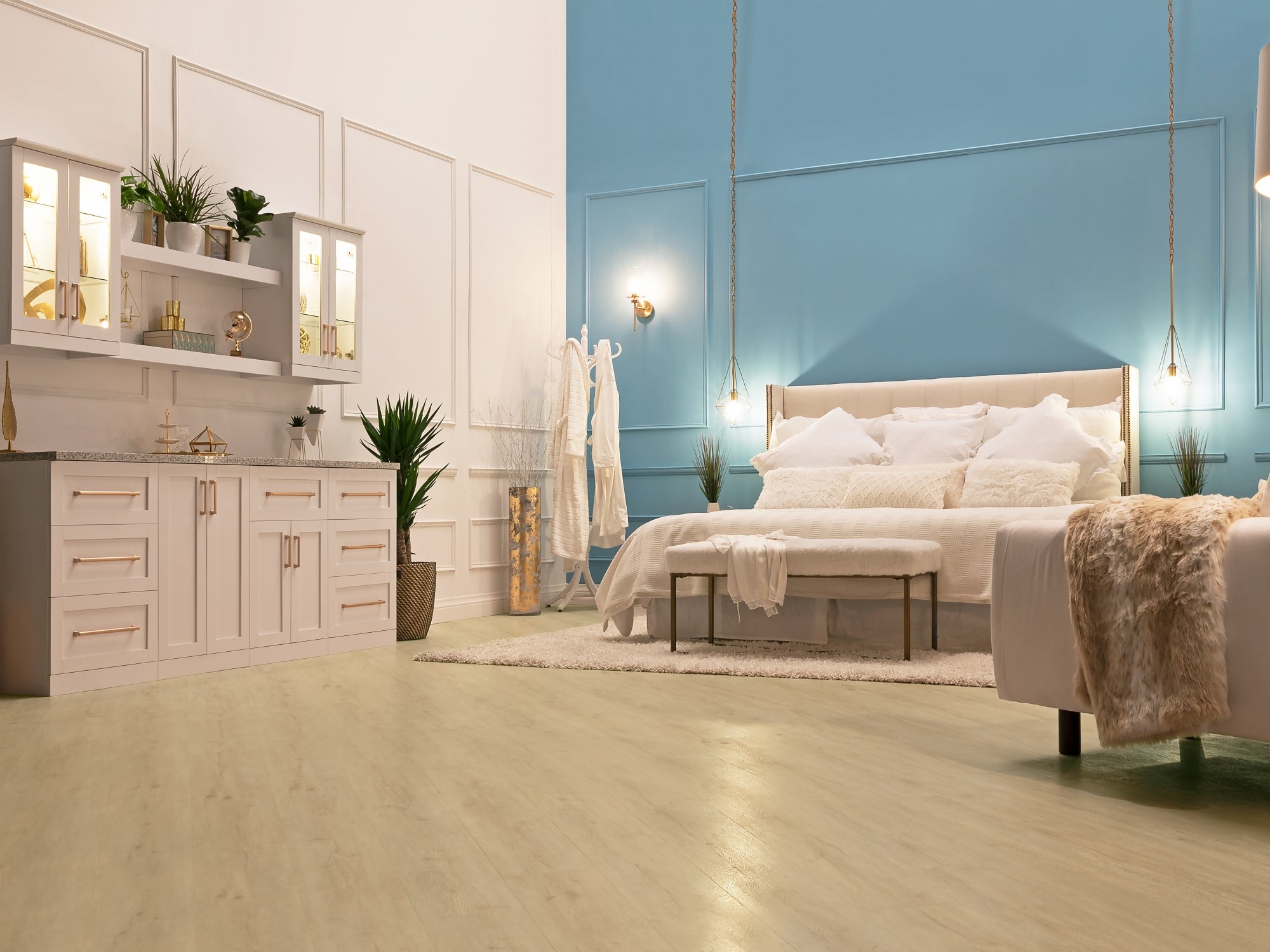 Stone Composite LVP Flooring 5mm 400 sq. ft. Flooring Bundle