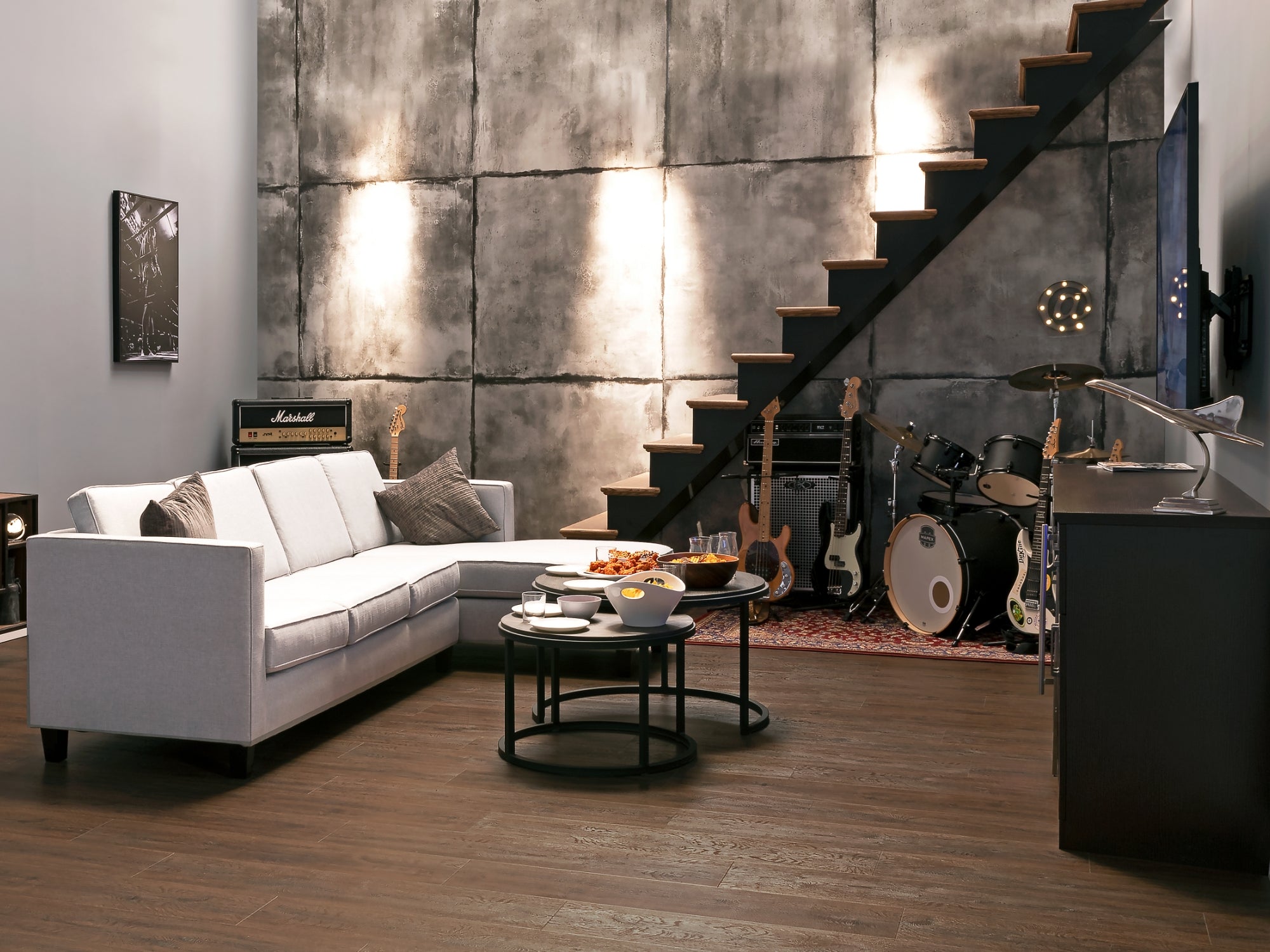 Stone Composite LVP Flooring 5mm 400 sq. ft. Flooring Bundle
