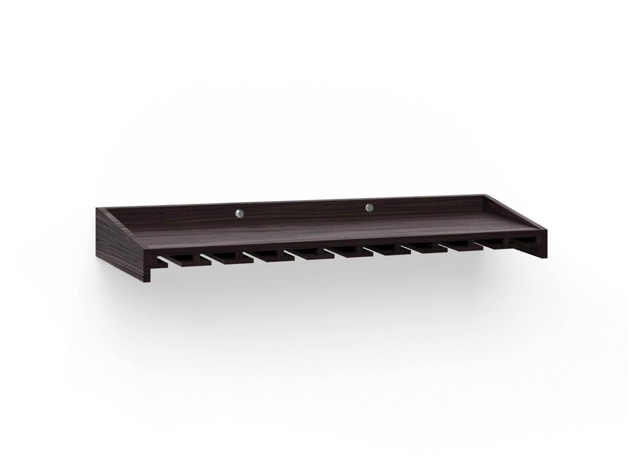 Home Bar Hanging Stemware Shelf - 42 in.