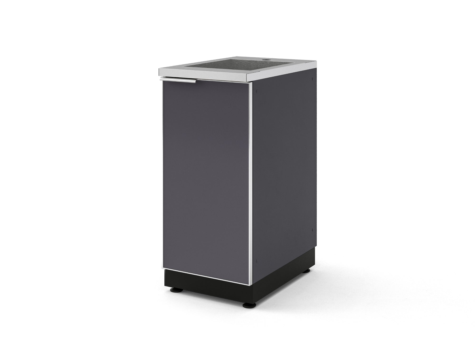 Outdoor Kitchen Aluminum 16 in. Sink Cabinet