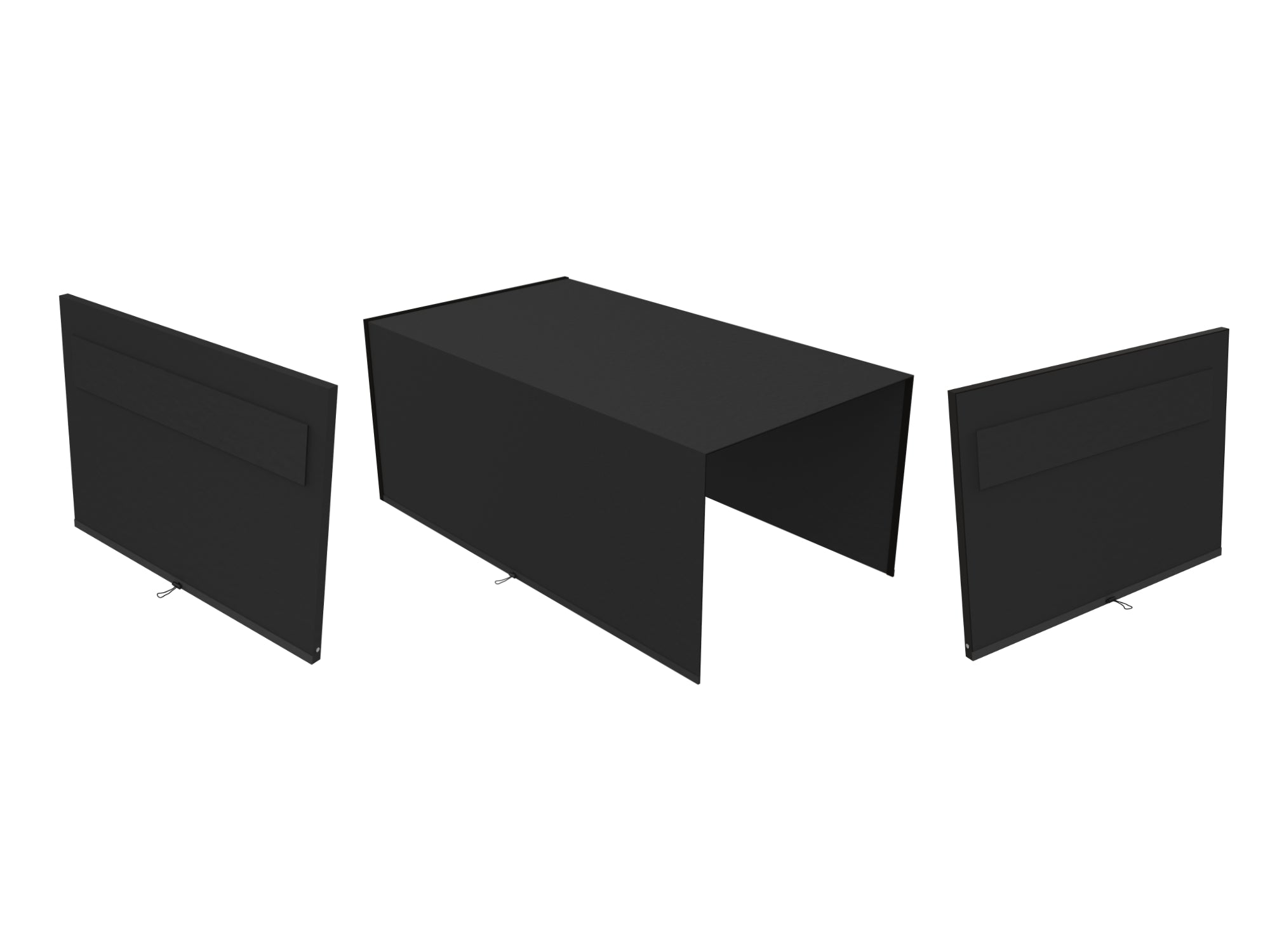 Outdoor Furniture Cover Bundle with 2 Seater Main Panel, and Right/Left Side Panel Covers