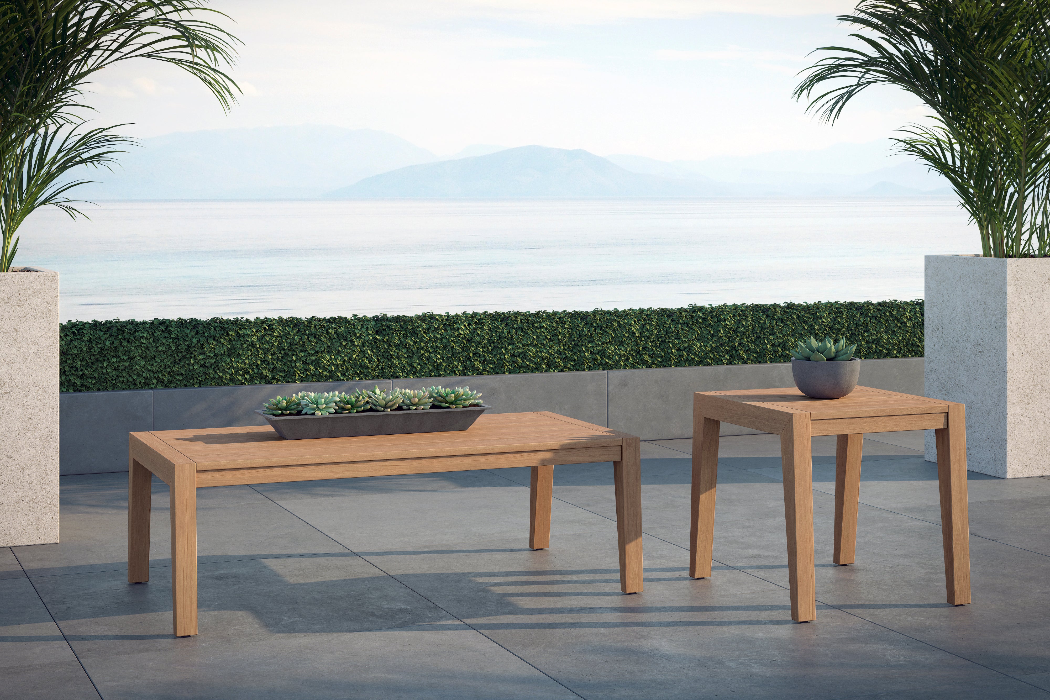 Rhodes Coffee Table and Side Table