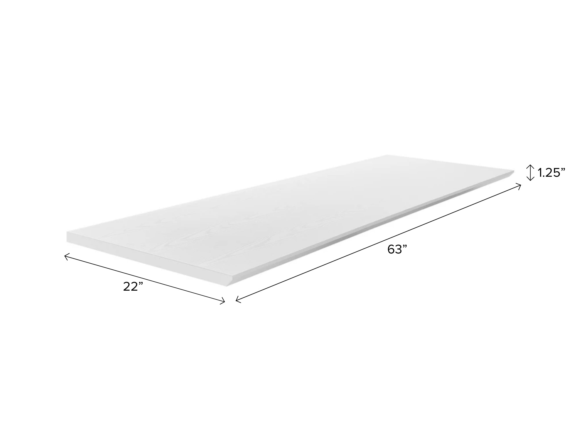 Home Bar Series Melamine Countertop (1 x 21 in. Melamine Countertop, 1 x 63 in. Melamine Countertop)