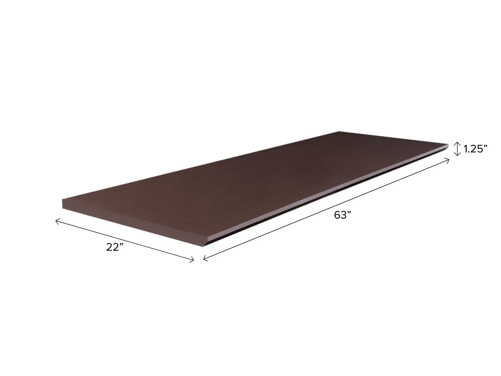 Home Bar Series Melamine Countertop (1 x 21 in. Melamine Countertop, 1 x 63 in. Melamine Countertop)