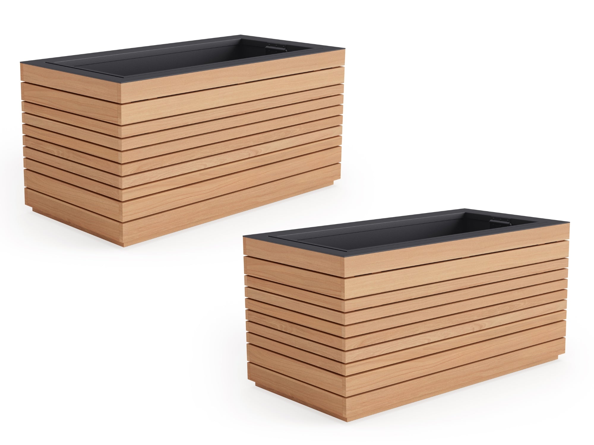 Rhodes Rectangular Planter (Set of 2)