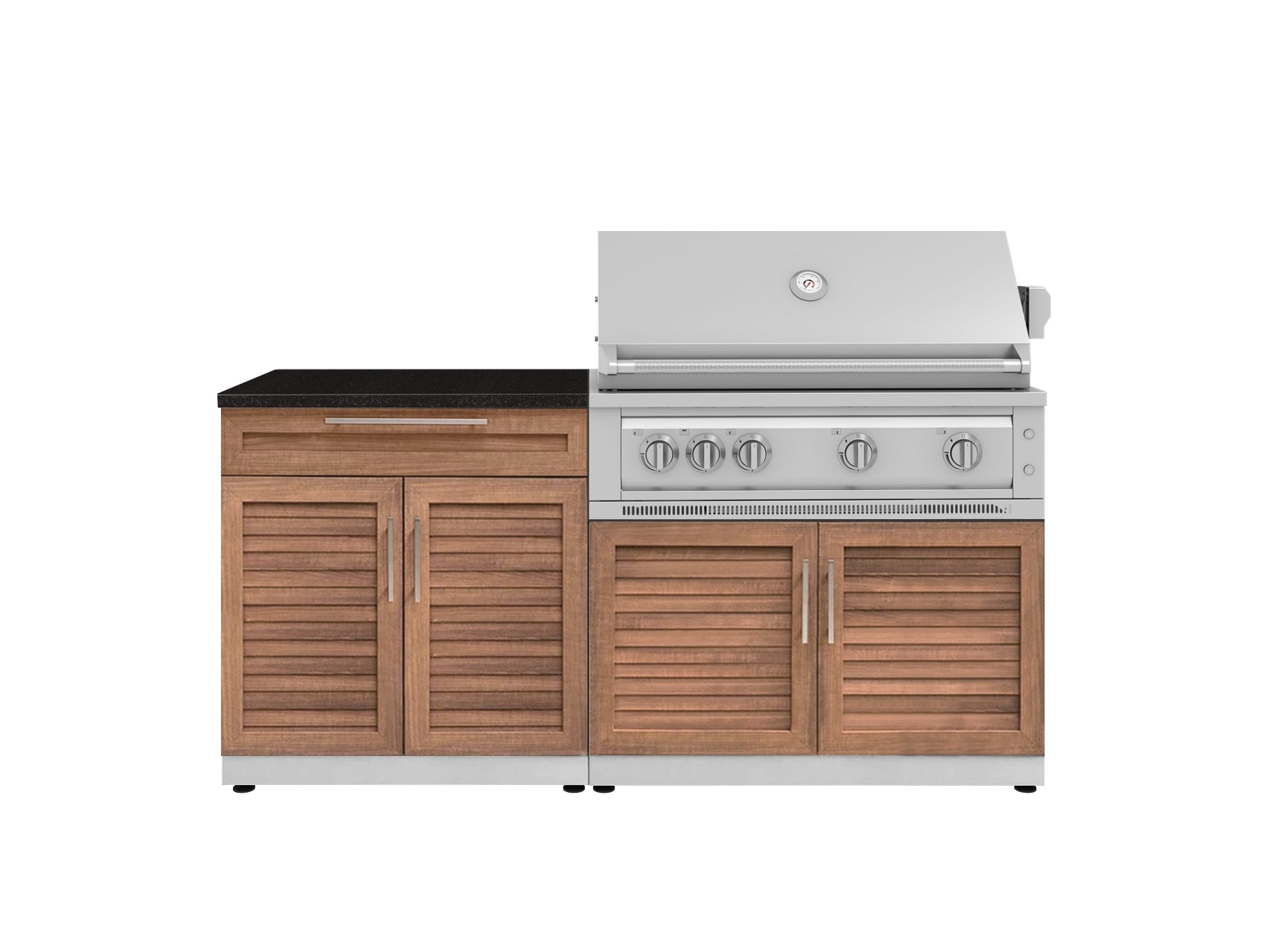 Grove / 40 in. Platinum Grill (NG) / Estone Nano Black