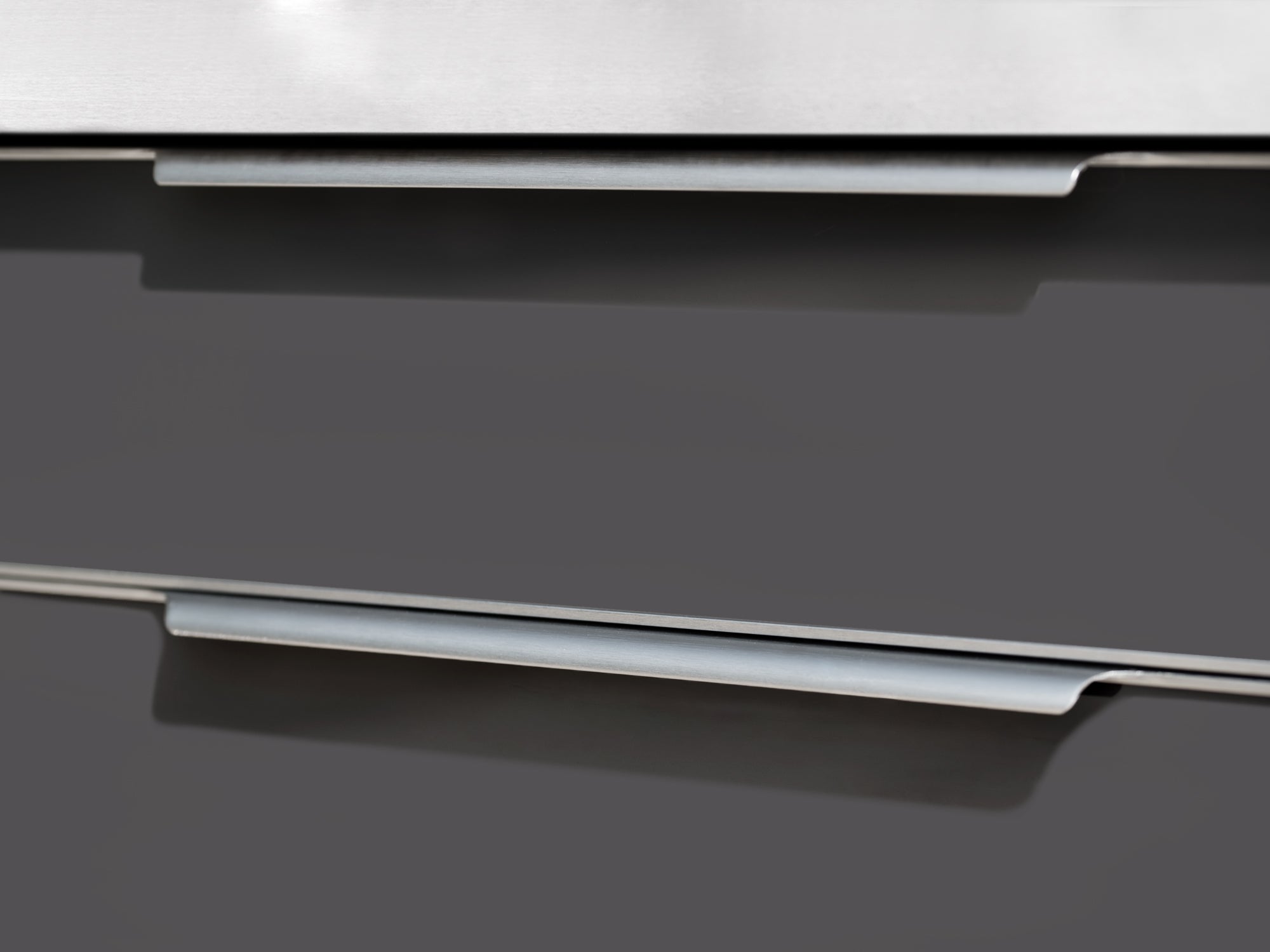 Outdoor Kitchen Aluminum 5 Piece Cabinet Set With Casters and 3 Drawer, Bar, Grill Cabinet, Platinum Grill, Countertop