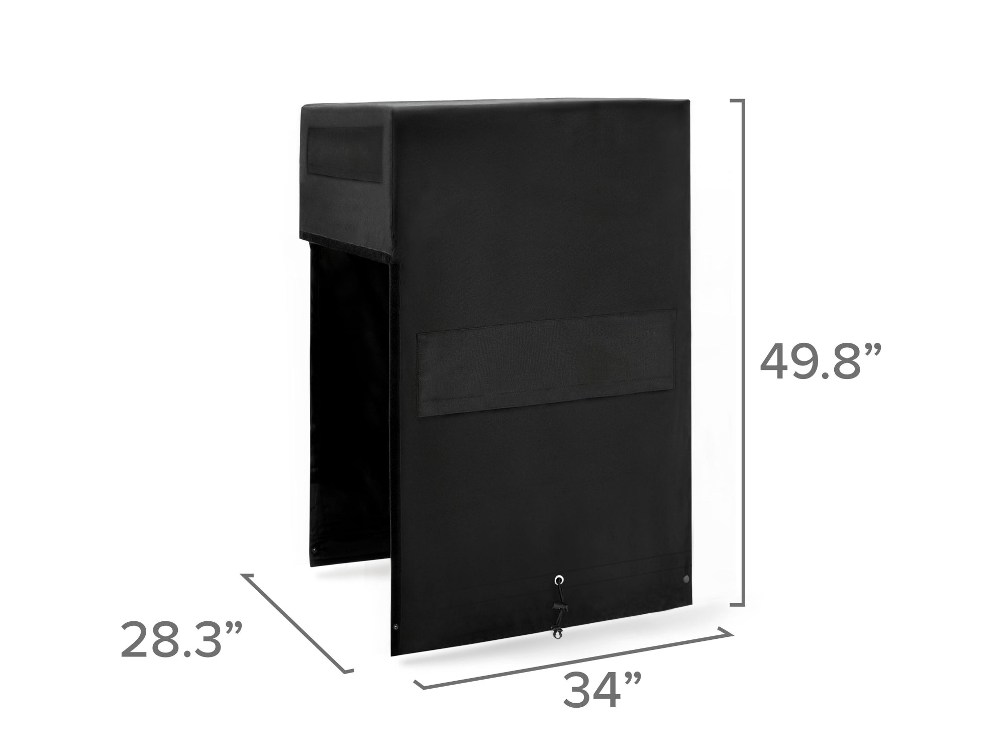 Signature Outdoor Kitchen Cabinets 33 in. Built-in Platinum Pizza Oven Cover