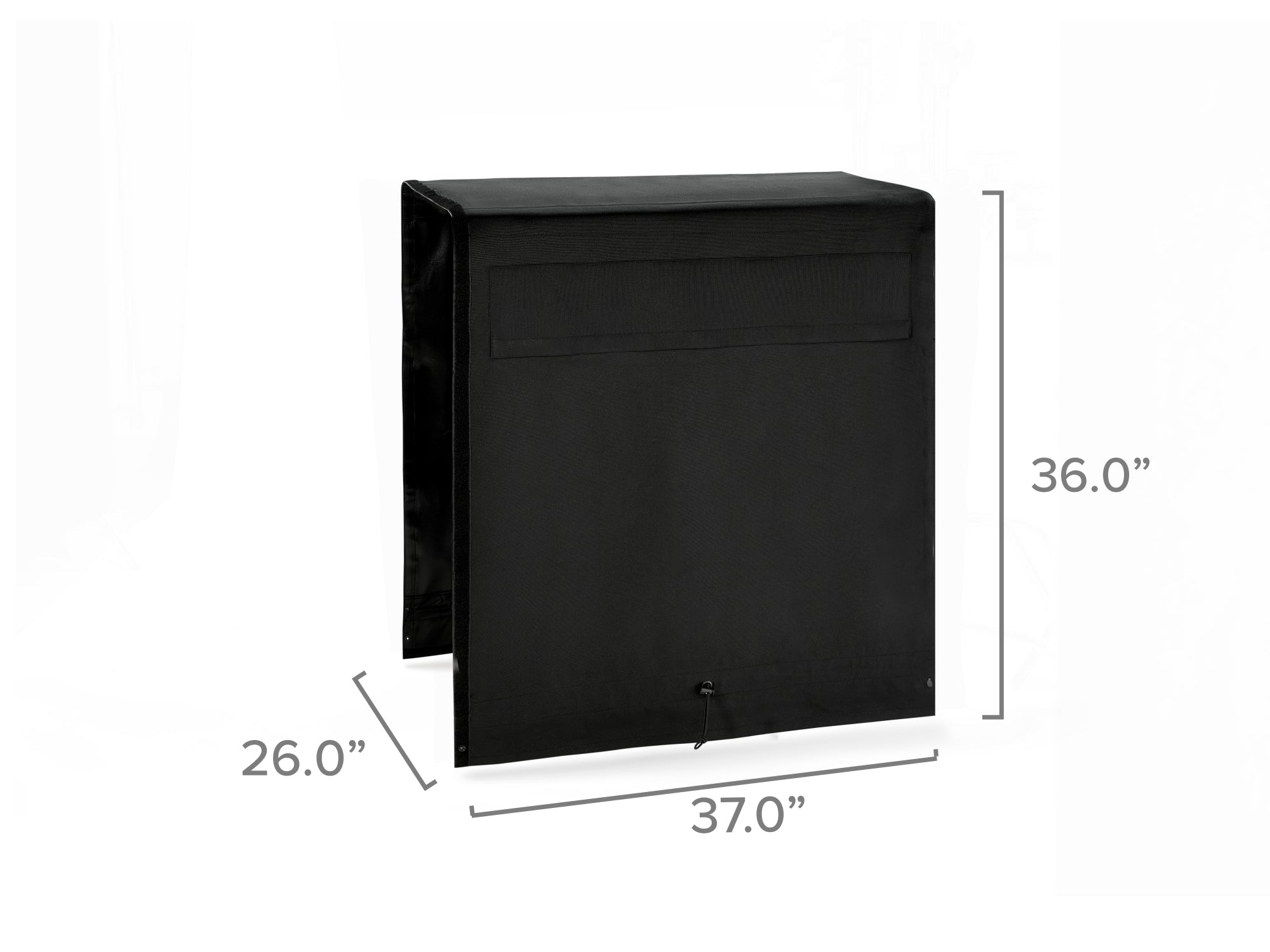 Outdoor Kitchen Cabinet Signature Cover Bundle: Platinum Grill, 36 in. Cabinet, Dual Side Burner, Right/Left End Panel