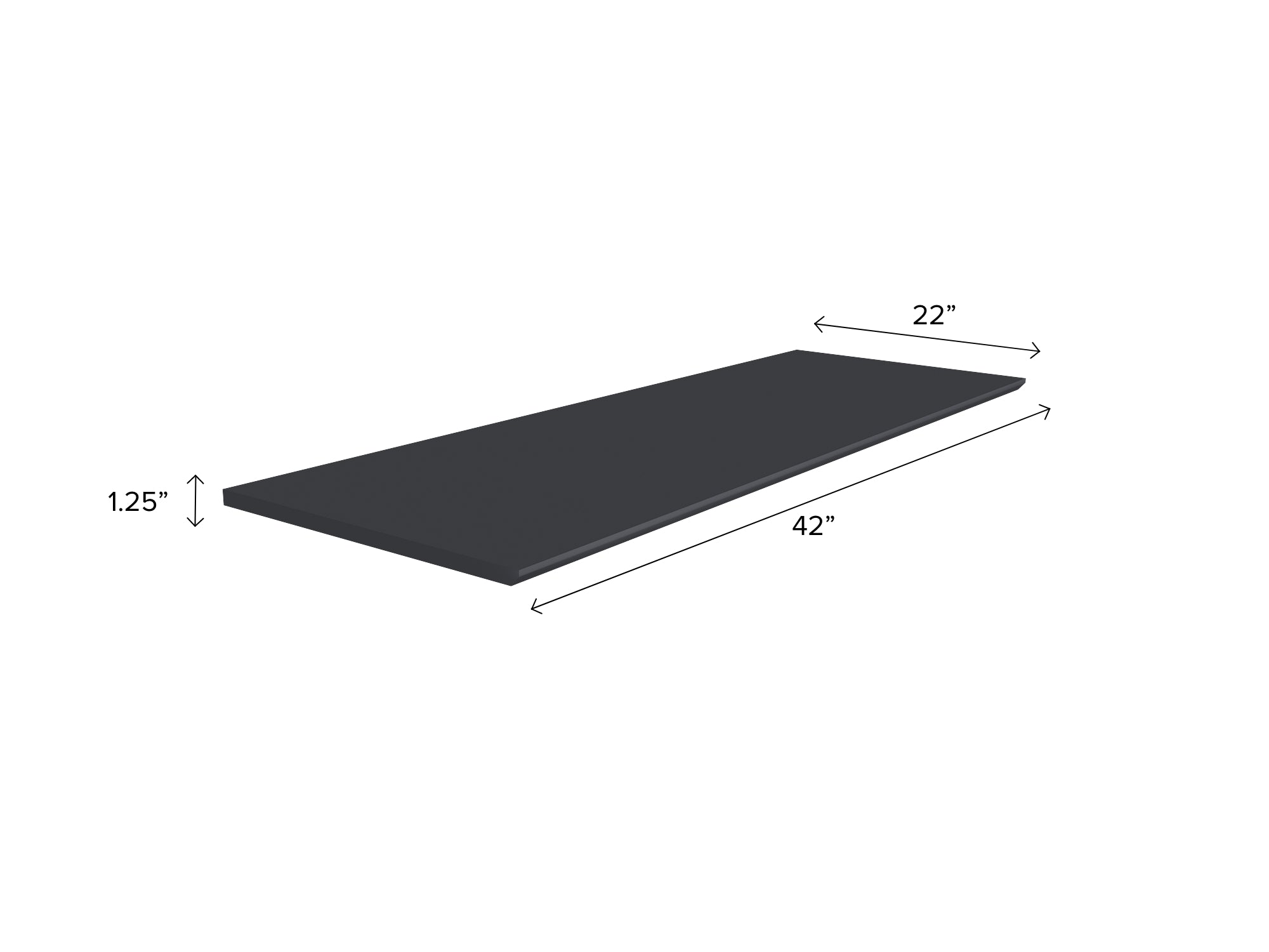 Home Bar Series Melamine Countertop (1 x 21 in. Countertop, 1 x 42 in. Countertop)
