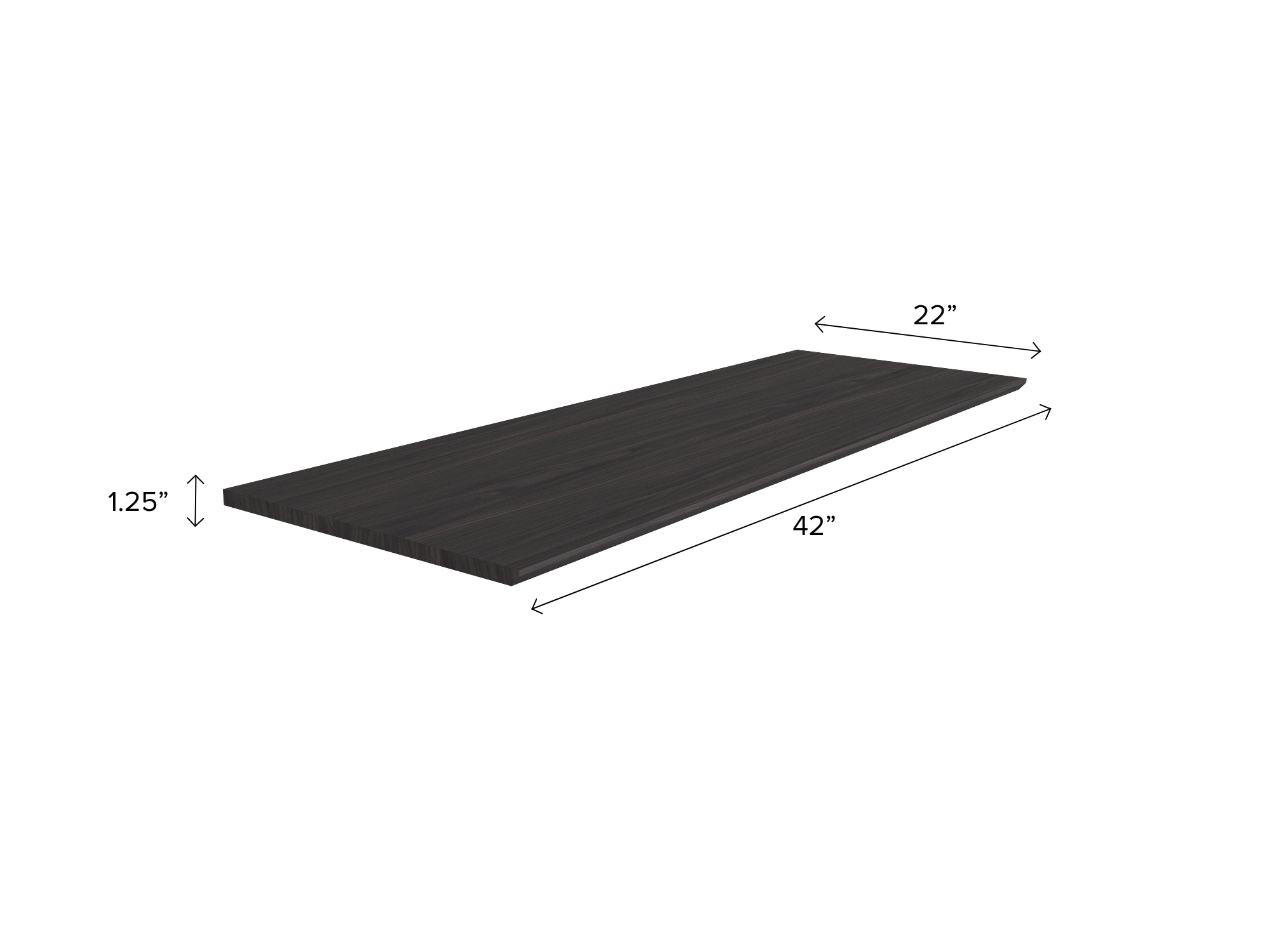 Home Bar Series Melamine Countertop (1 x 21 in. Countertop, 1 x 42 in. Countertop)