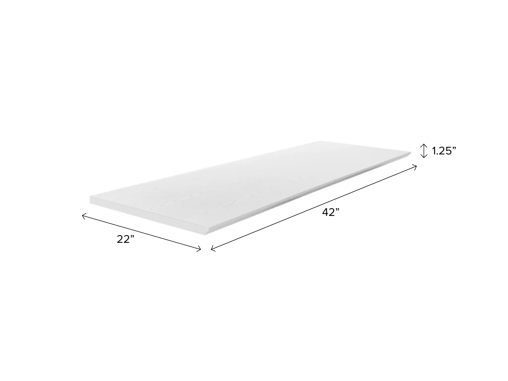 Home Bar Series Melamine Countertop (1 x 21 in. Melamine Countertop, 1 x 42 in. Melamine Countertop)